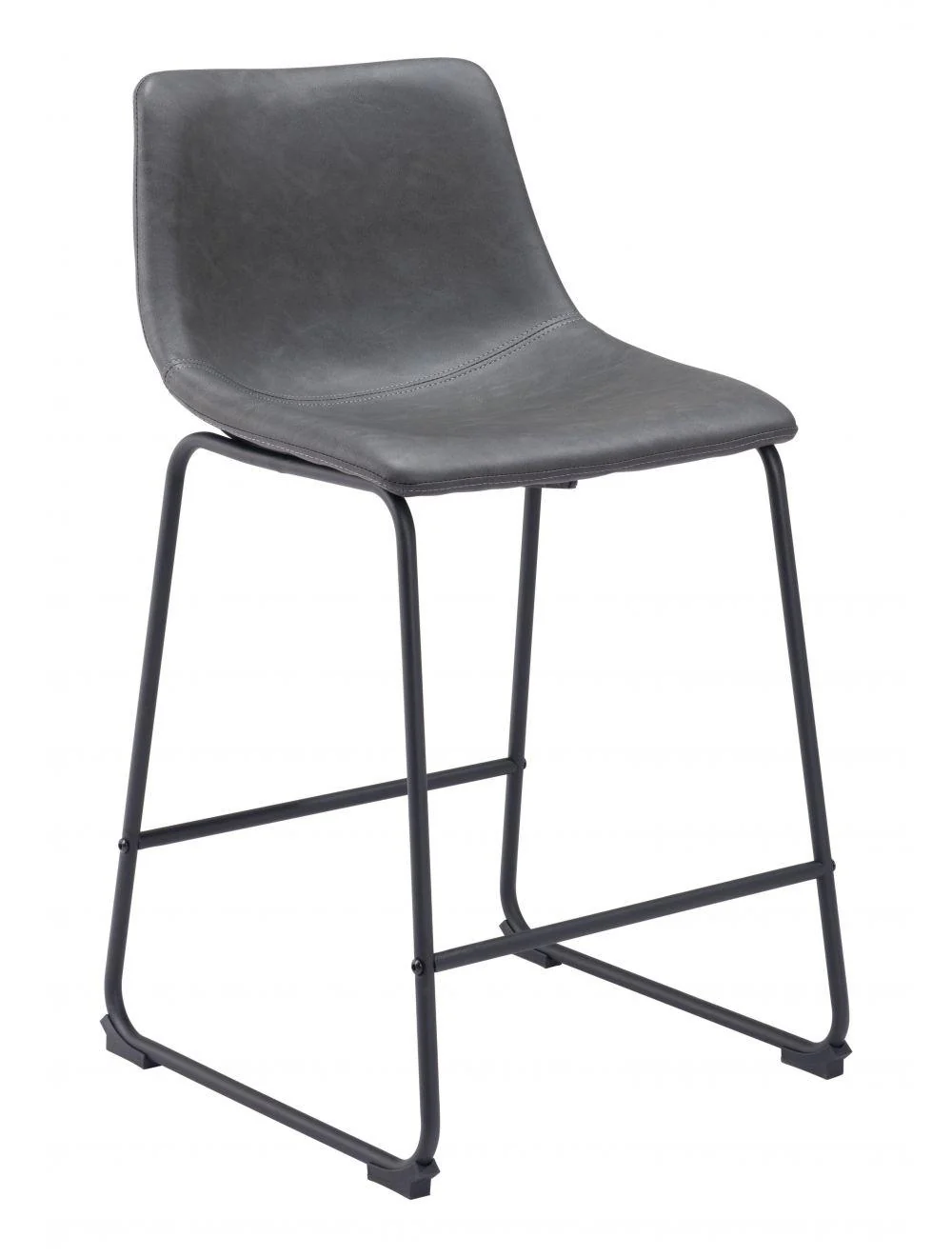 Smart Counter Chair (Set of 2) Charcoal - Frankwebs