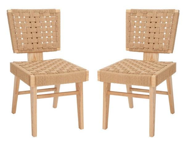 SUSANNE WOVEN DINING CHAIR (SET OF 2) - Frankwebs