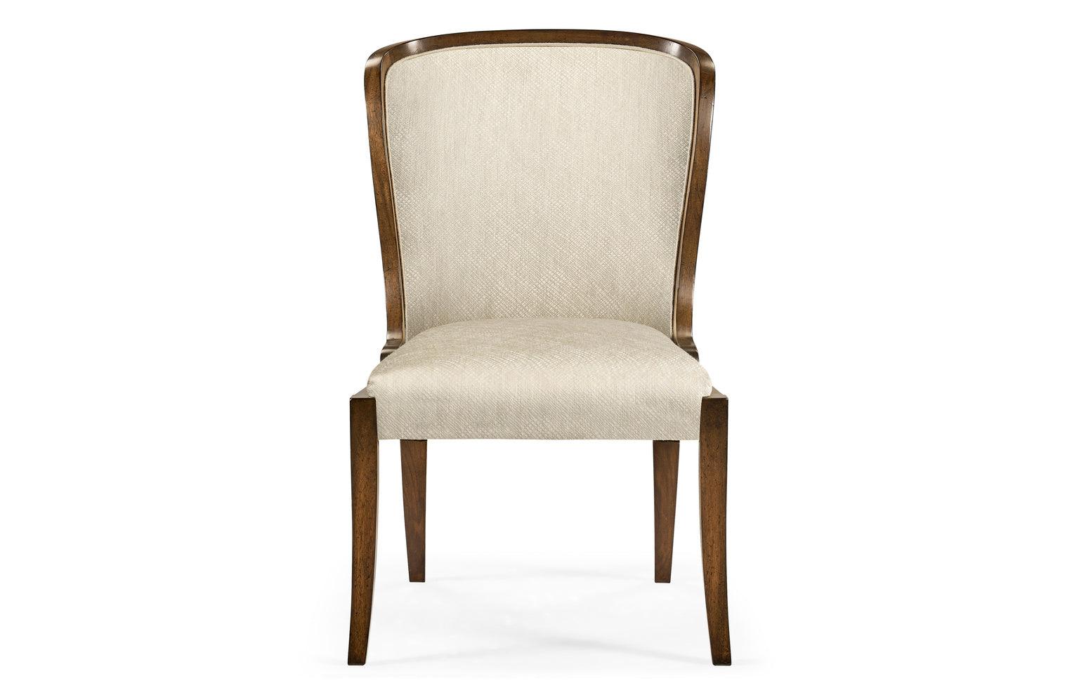 Windsor Low Curved Back Dining Side Chair - Frankwebs