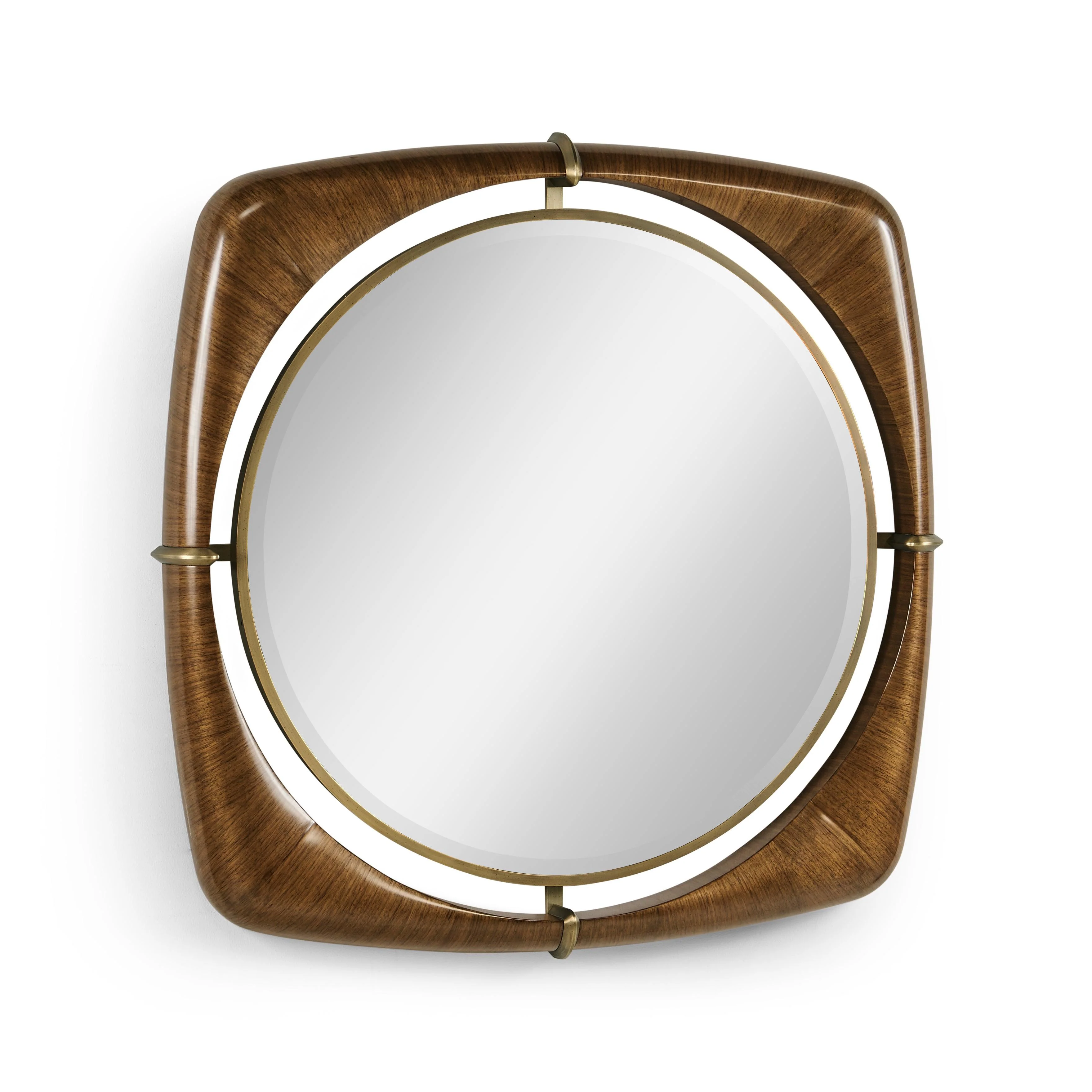 Toulouse Walnut Mirror 42