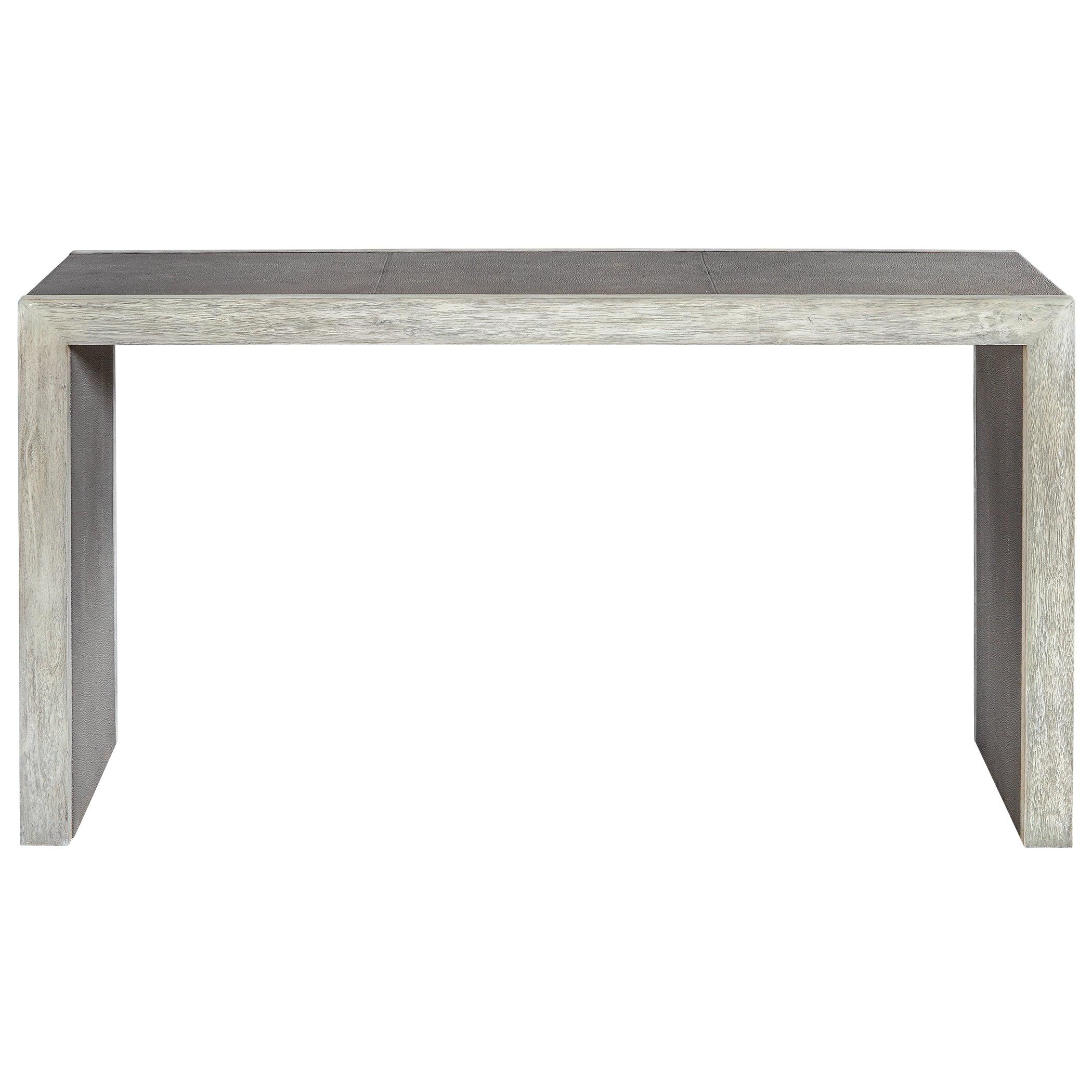 AERINA AGED GRAY CONSOLE TABLE - Frankwebs