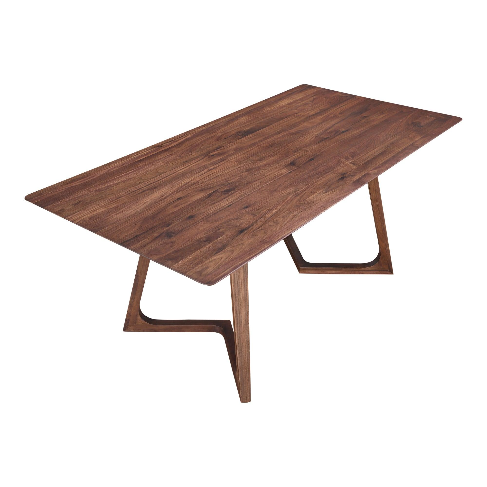 Godenza Dining Table Rectangular Walnut - Frankwebs