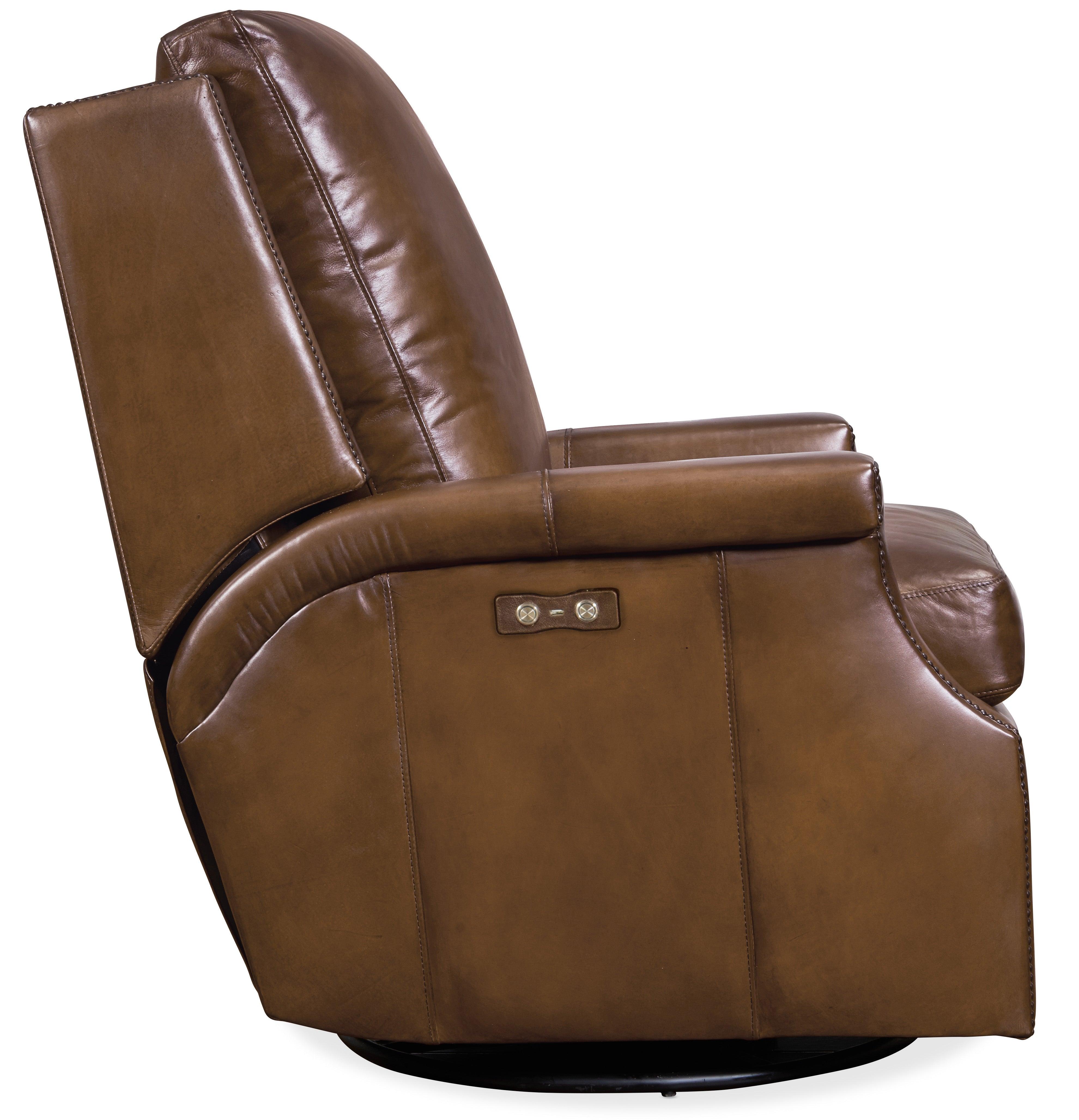 Collin Power Swivel Glider Recliner - Frankwebs