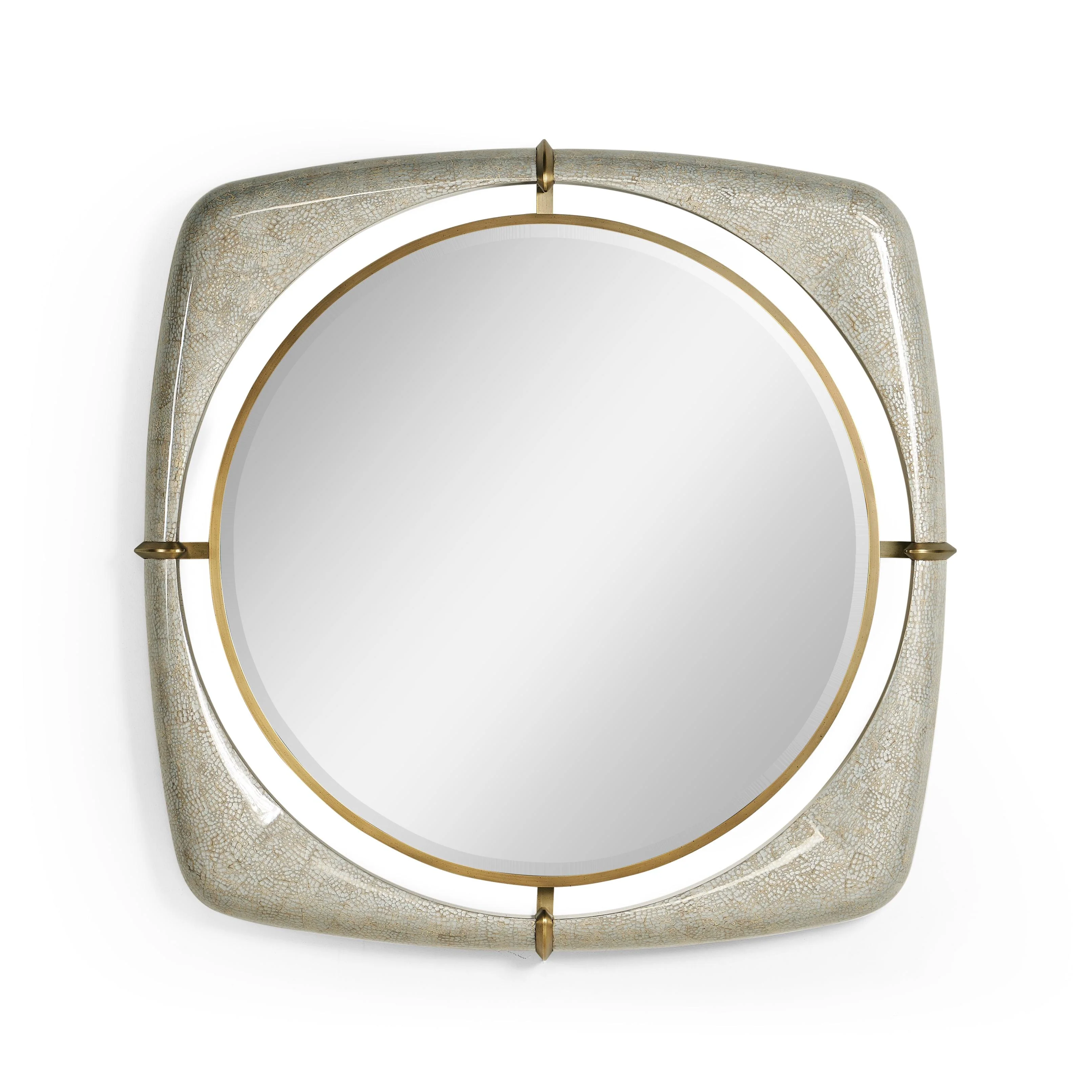 Toulouse Eggshell Mirror 42