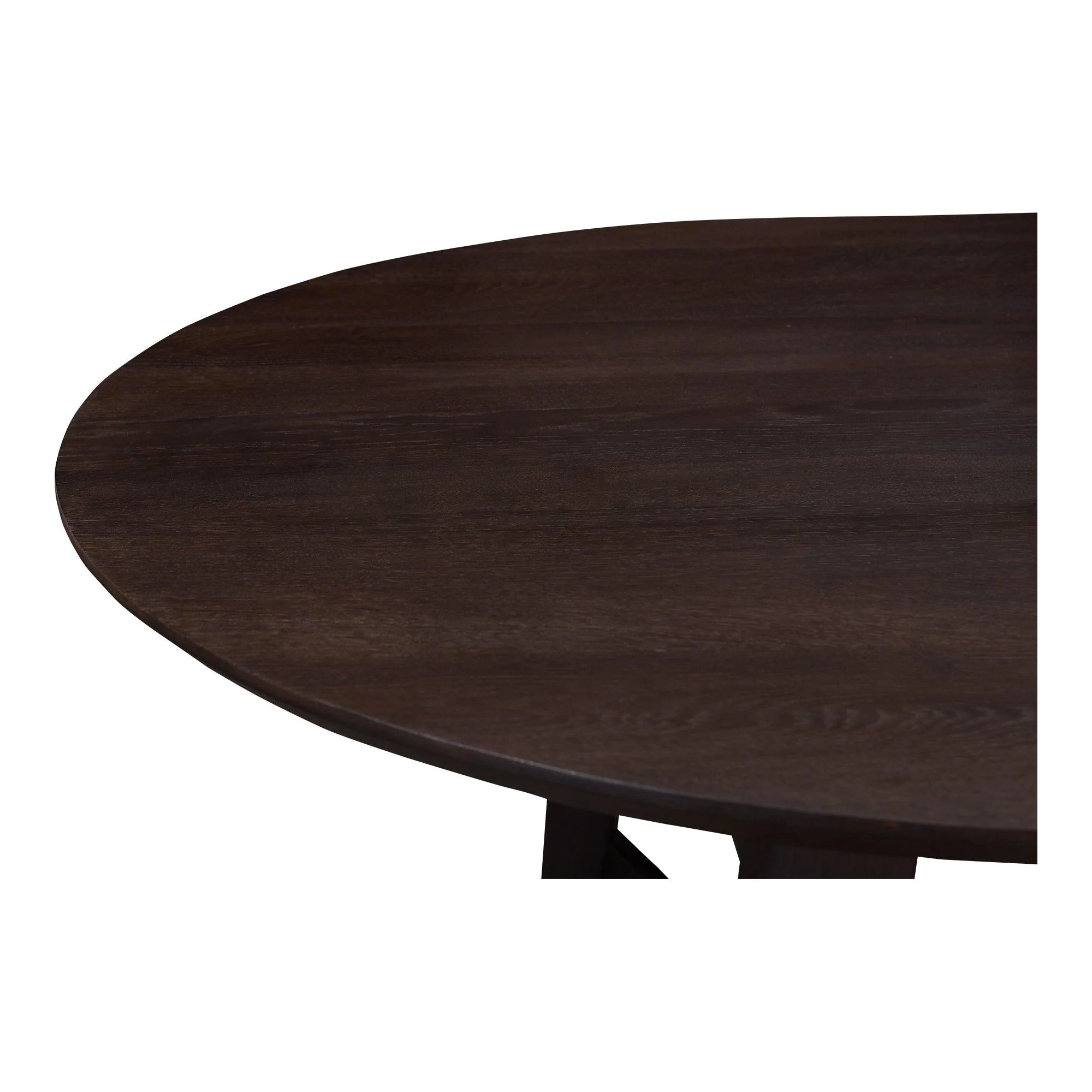Trie Dining Table Small Dark Brown - Frankwebs