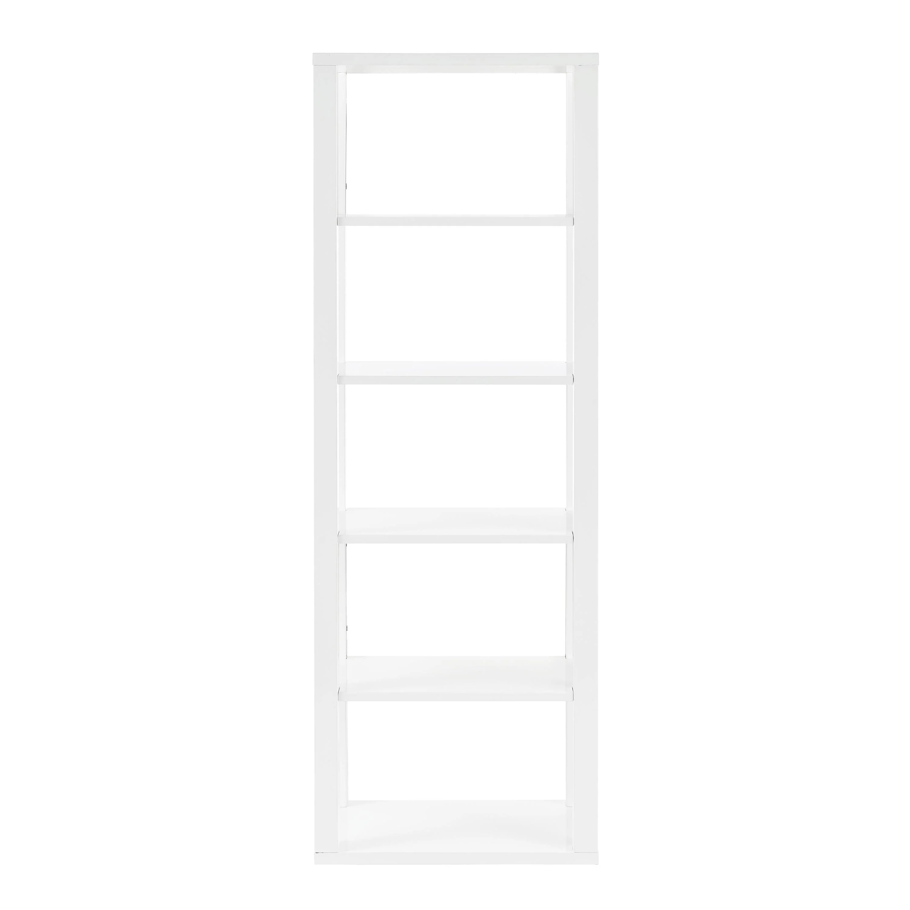 Tresero Shelving Unit in High Gloss White - Frankwebs