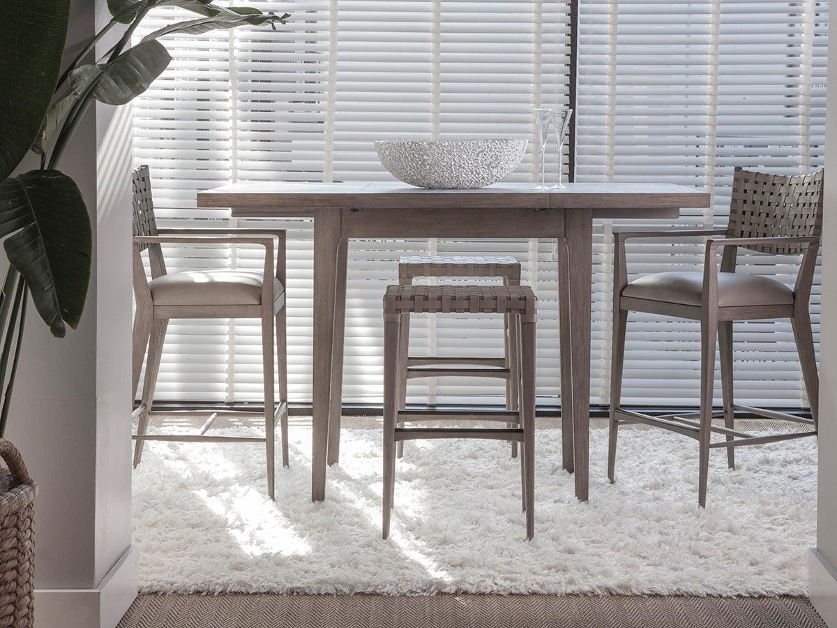 Cohesion Milo Leather Backless Bar Stool - Frankwebs