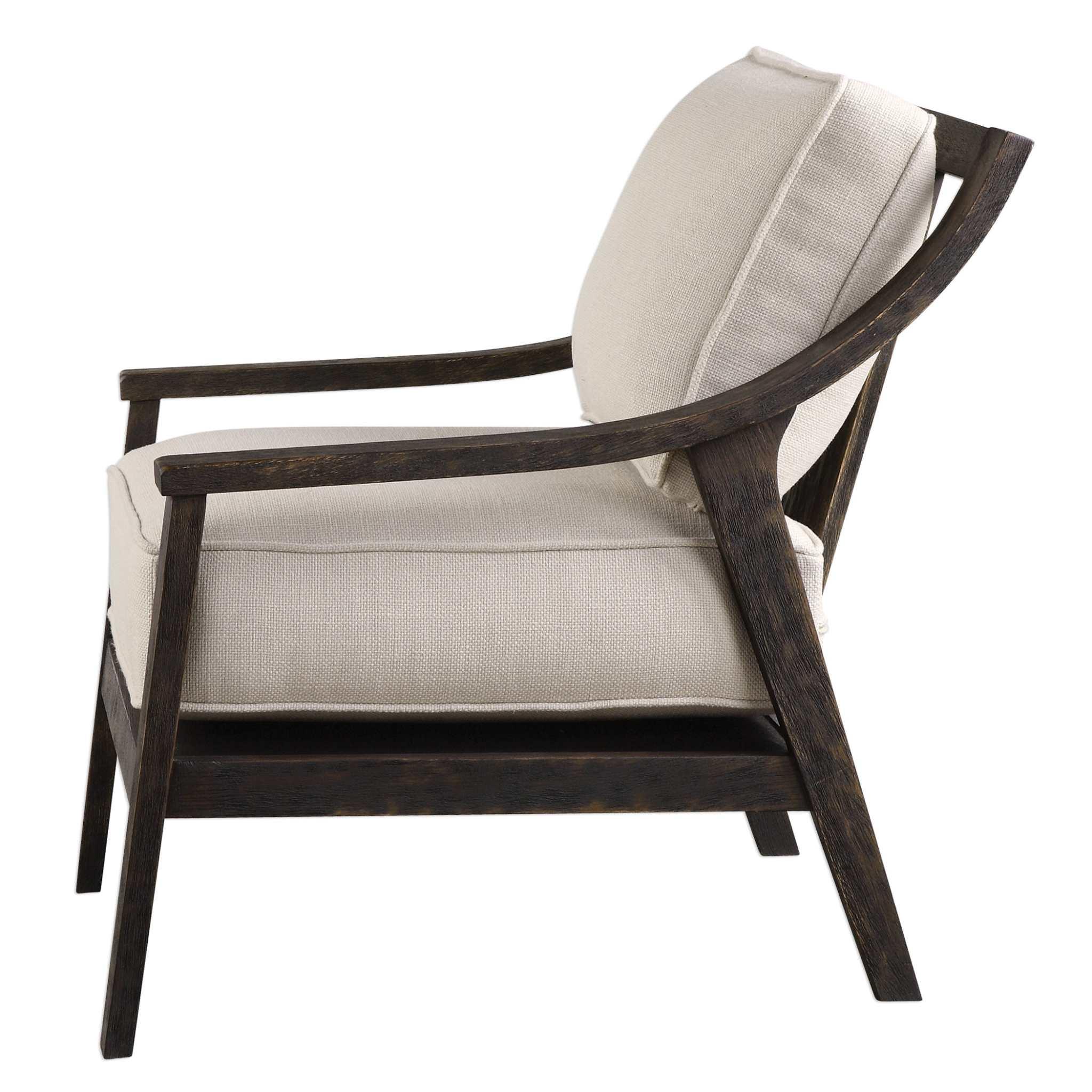 Lyle Beige Accent Chair - Frankwebs