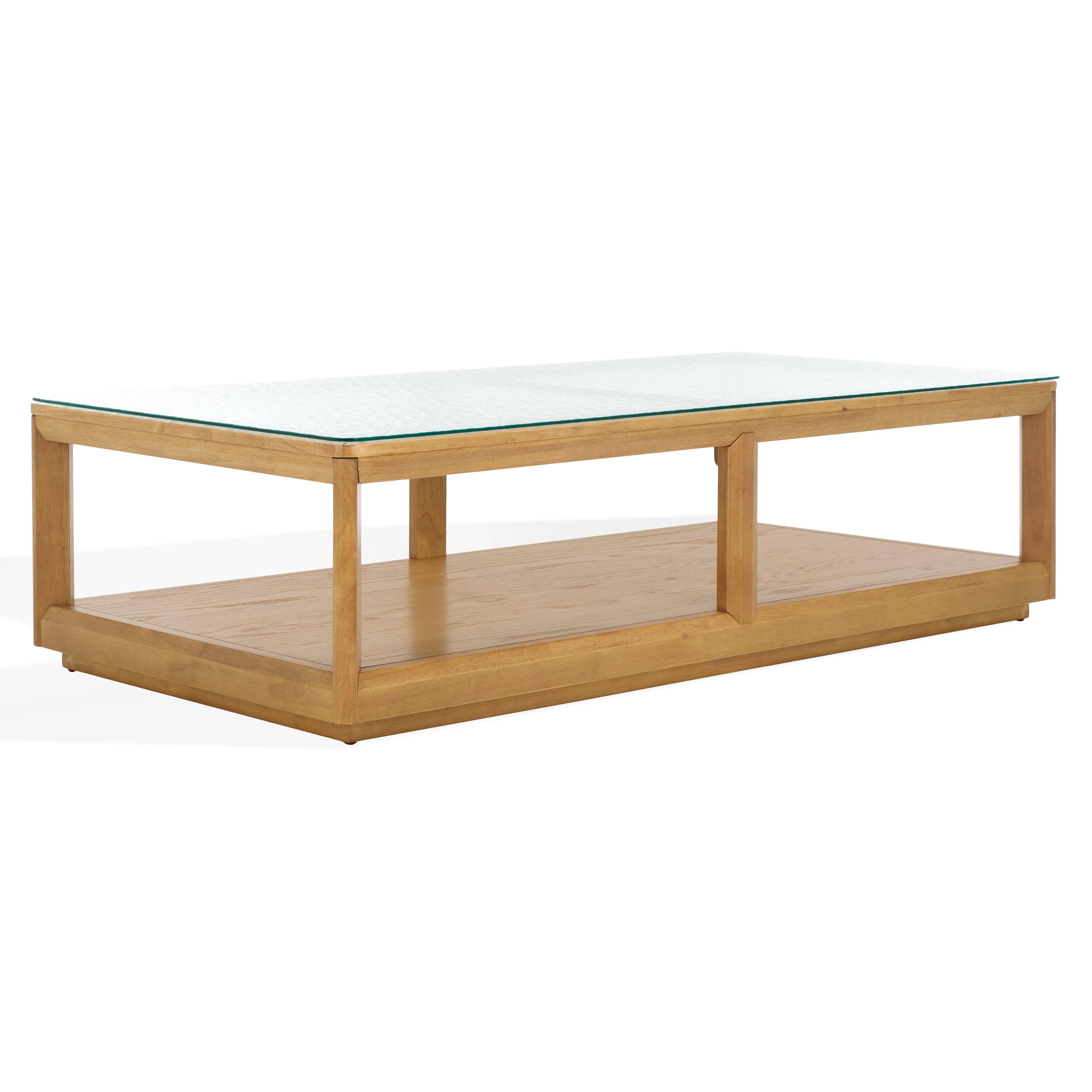 BENECARLO GLASS TOP COFFEE TABLE - Frankwebs