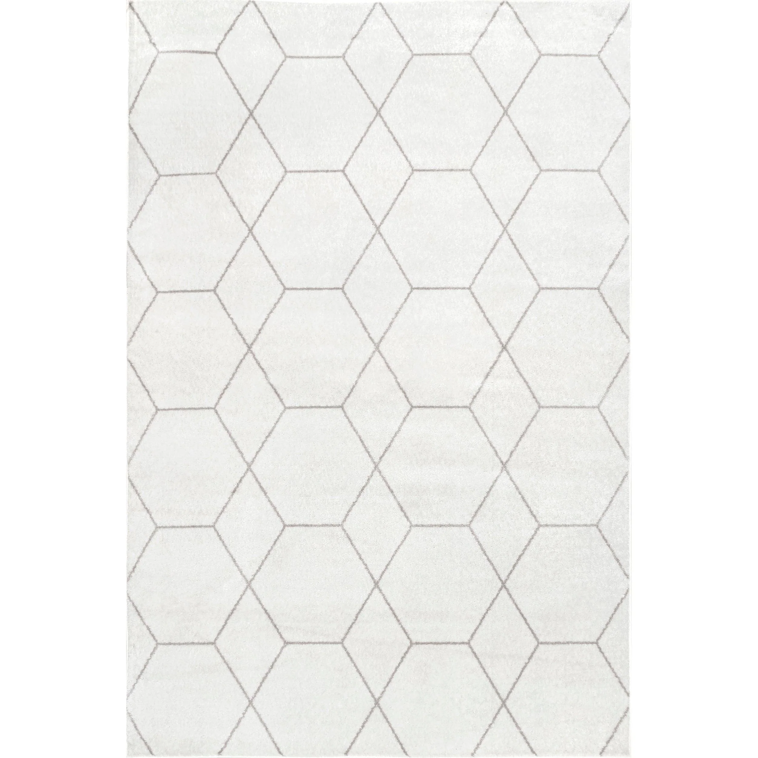 Veronica Geometric Honeycomb Area Rug - Frankwebs