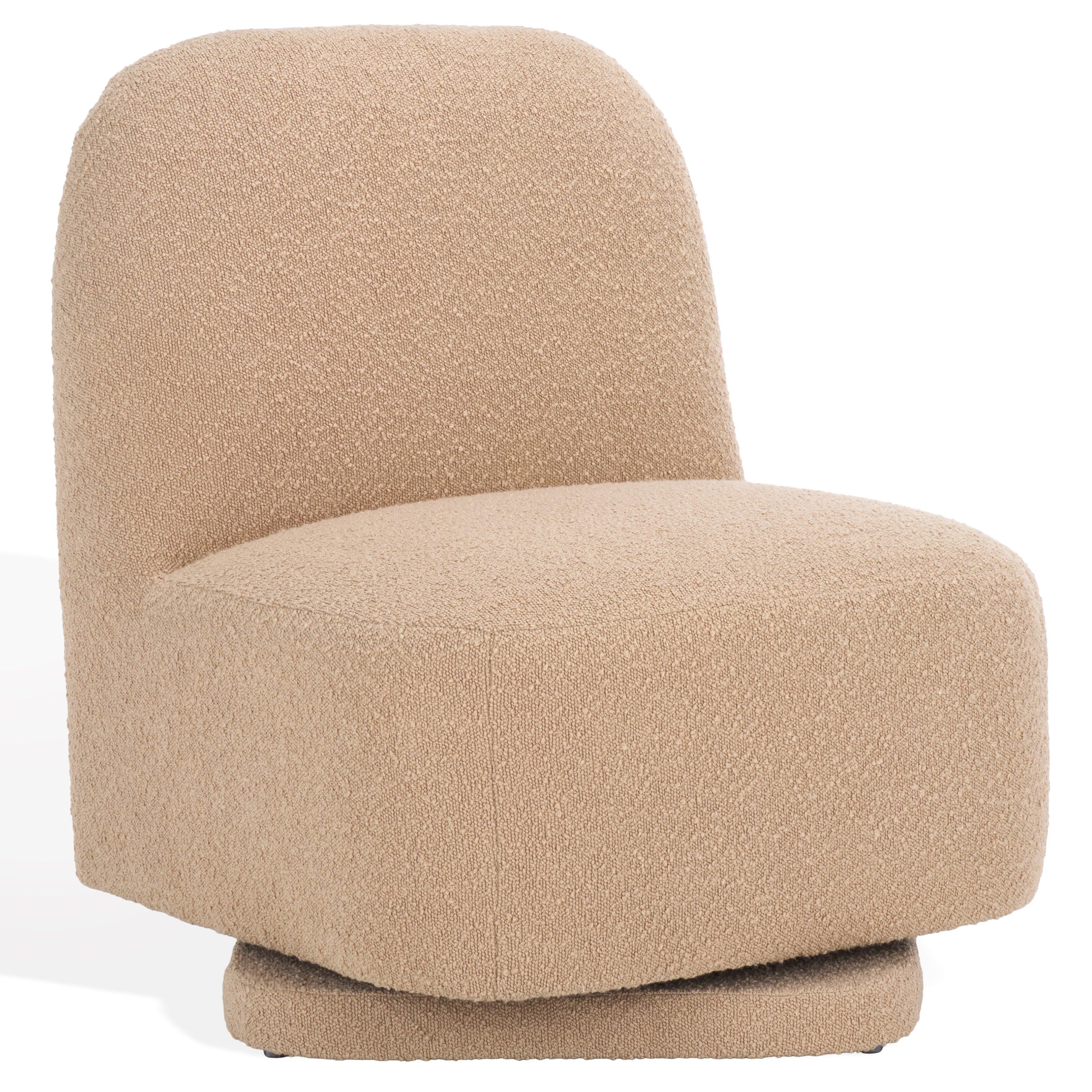 Bianka Boucle Swivel Chair - Frankwebs