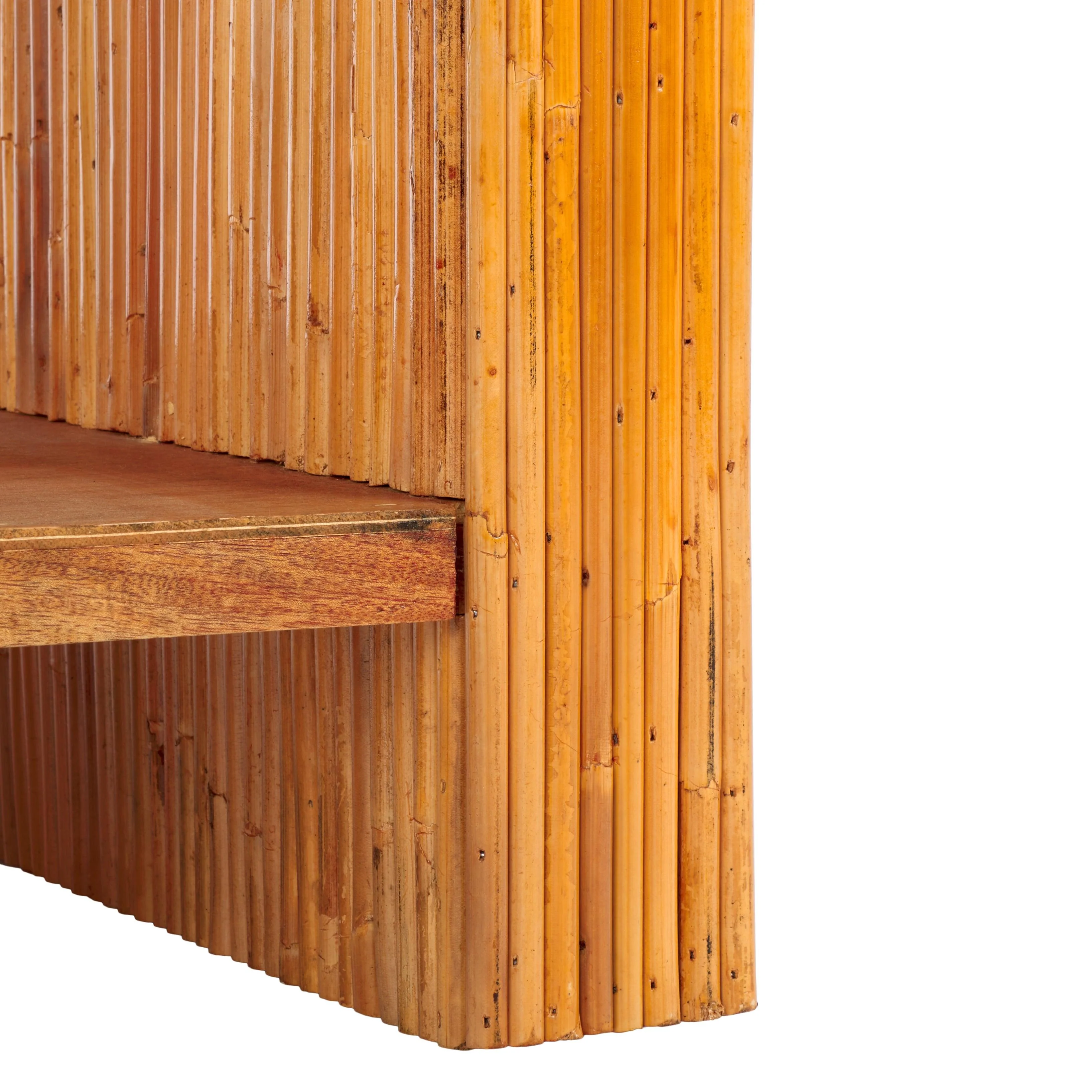 DELLABRYN RATTAN ACCENT TABLE - Frankwebs