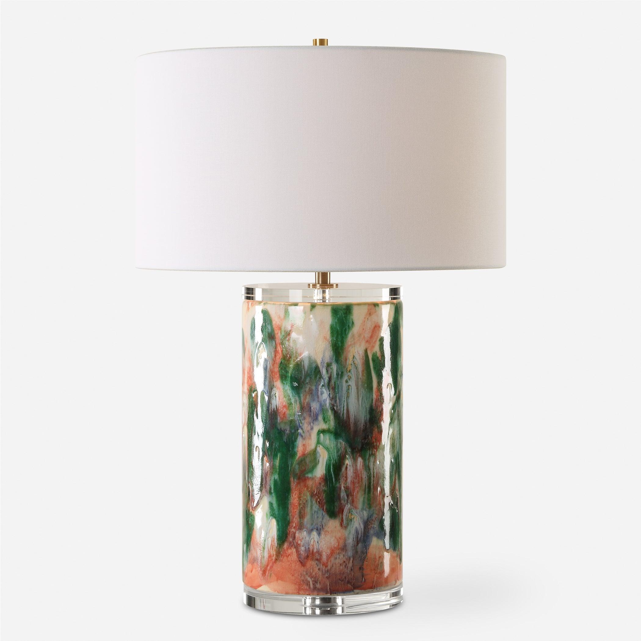 Verdant Multi-Colored Table Lamp - Frankwebs