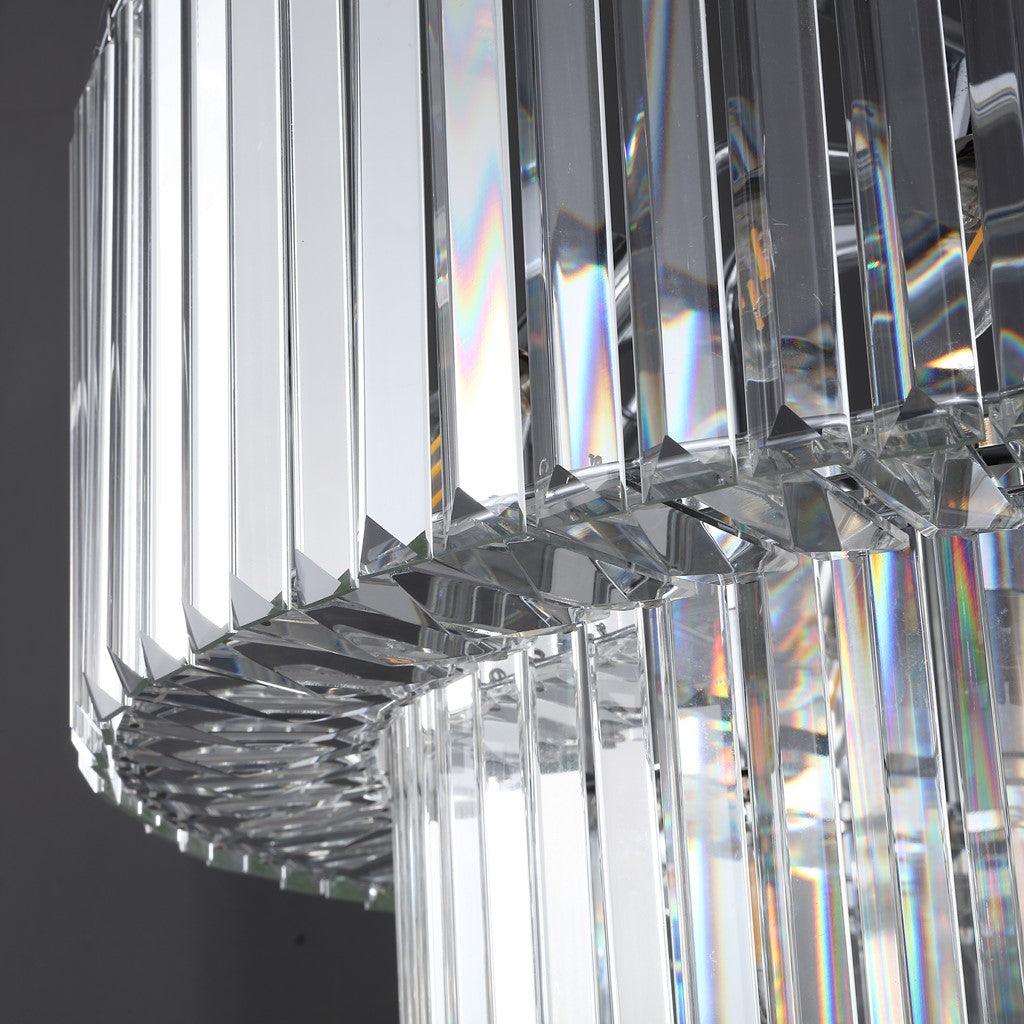 VIVIANN CRYSTAL 2 TIER CHANDELIER - Frankwebs