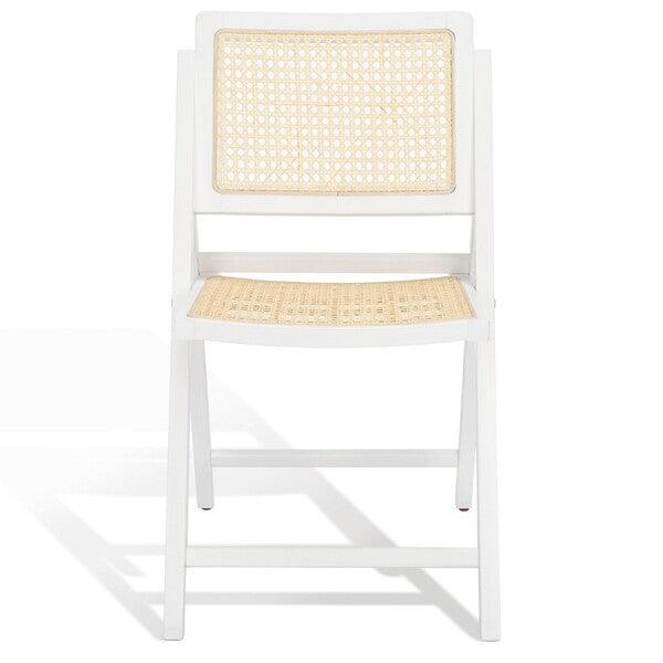 DESIREE CANE FOLDING DINING CHAIR (SET OF 2) - Frankwebs