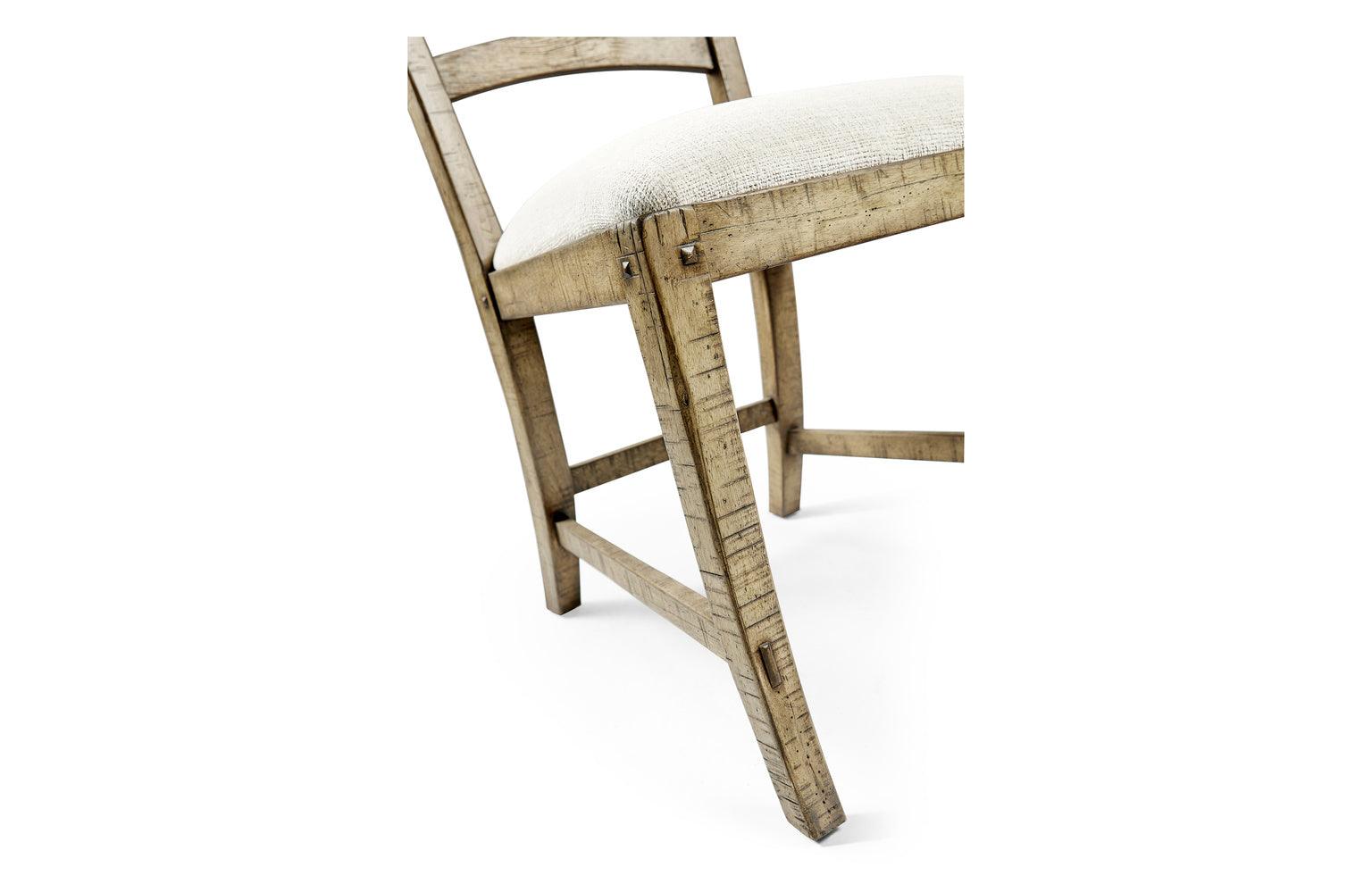 Casual Accents Light Driftwood Planked Side Chair - Frankwebs