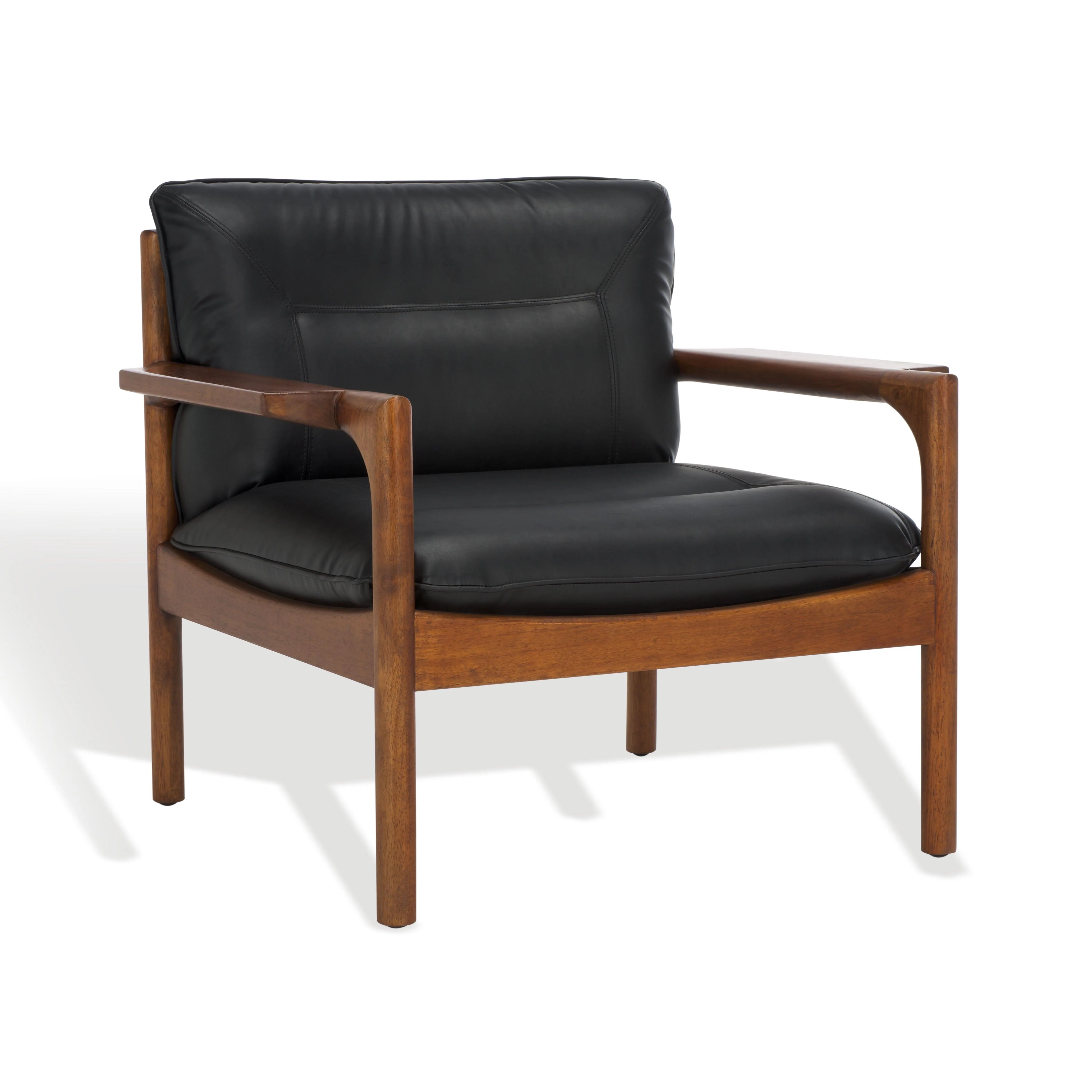 Phylis Vegan Leather Accent Chair - Frankwebs