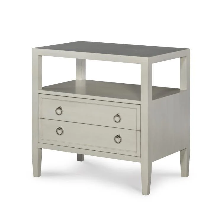 Curate Harbor Two Drawer Nightstand - Frankwebs