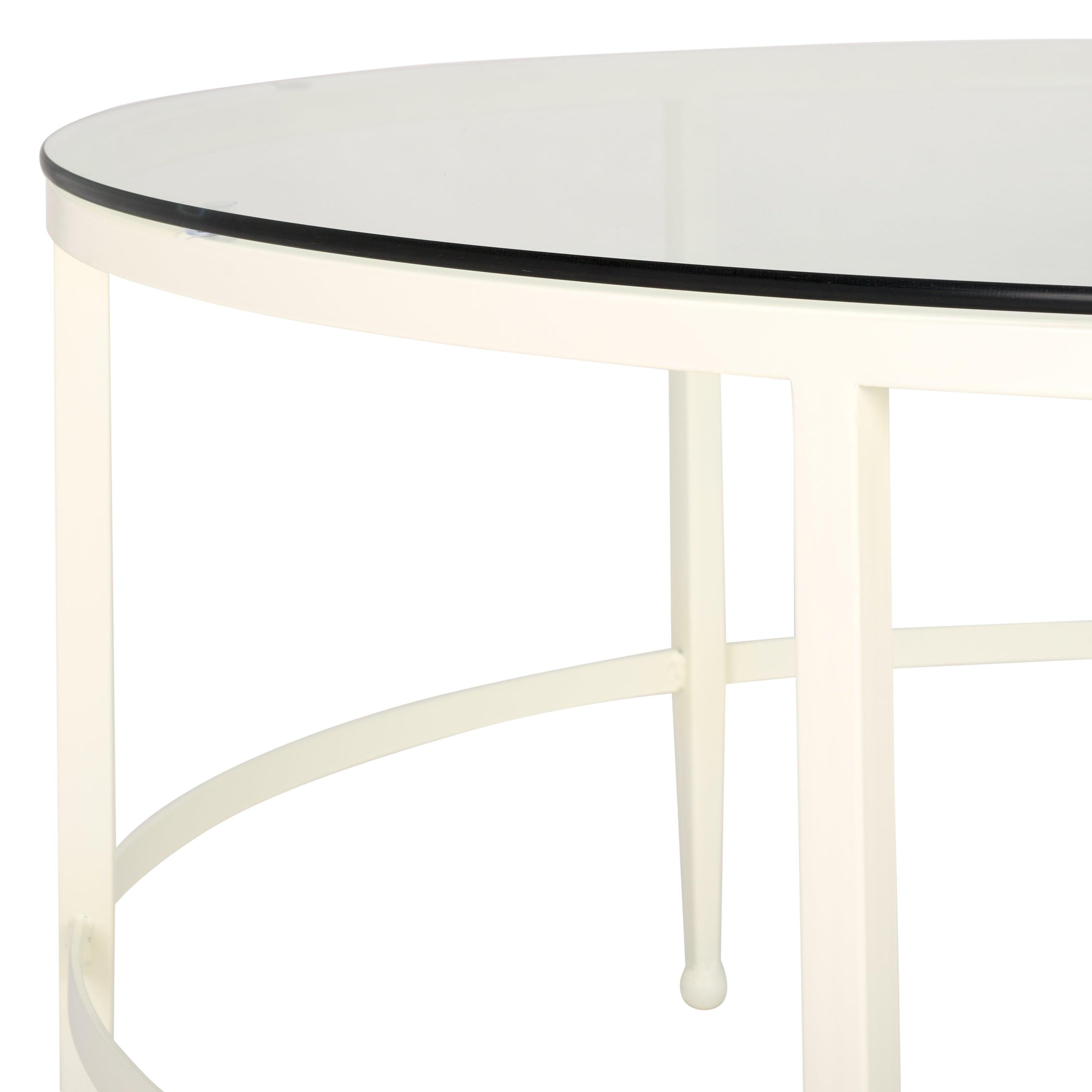 EDMUND GLASS COCKTAIL TABLE - Frankwebs