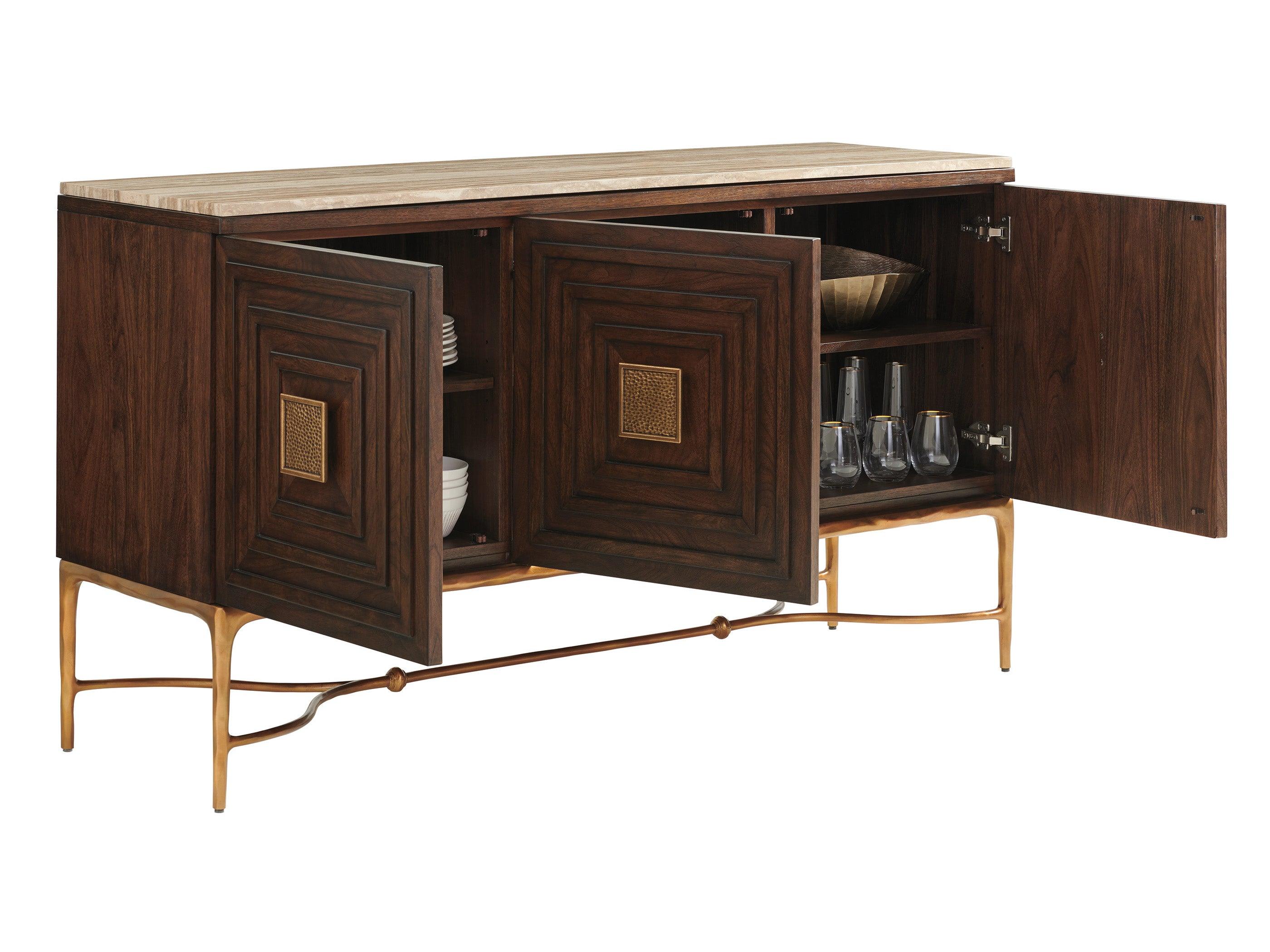 Silverado Tiburon Sideboard With Stone Top - Frankwebs