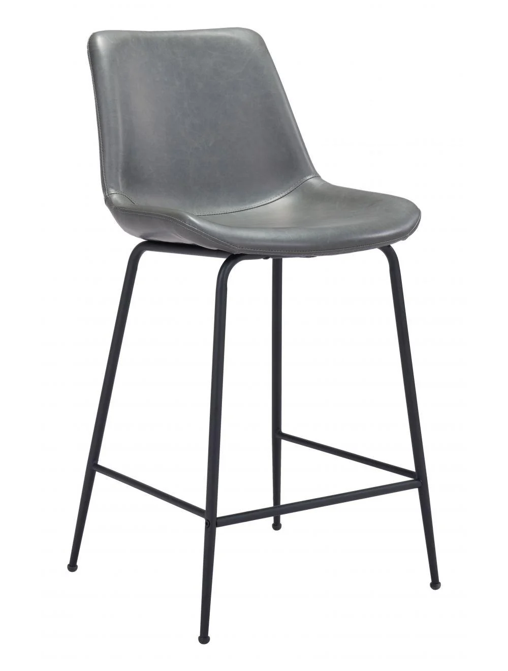 Byron Counter Chair Gray - Frankwebs