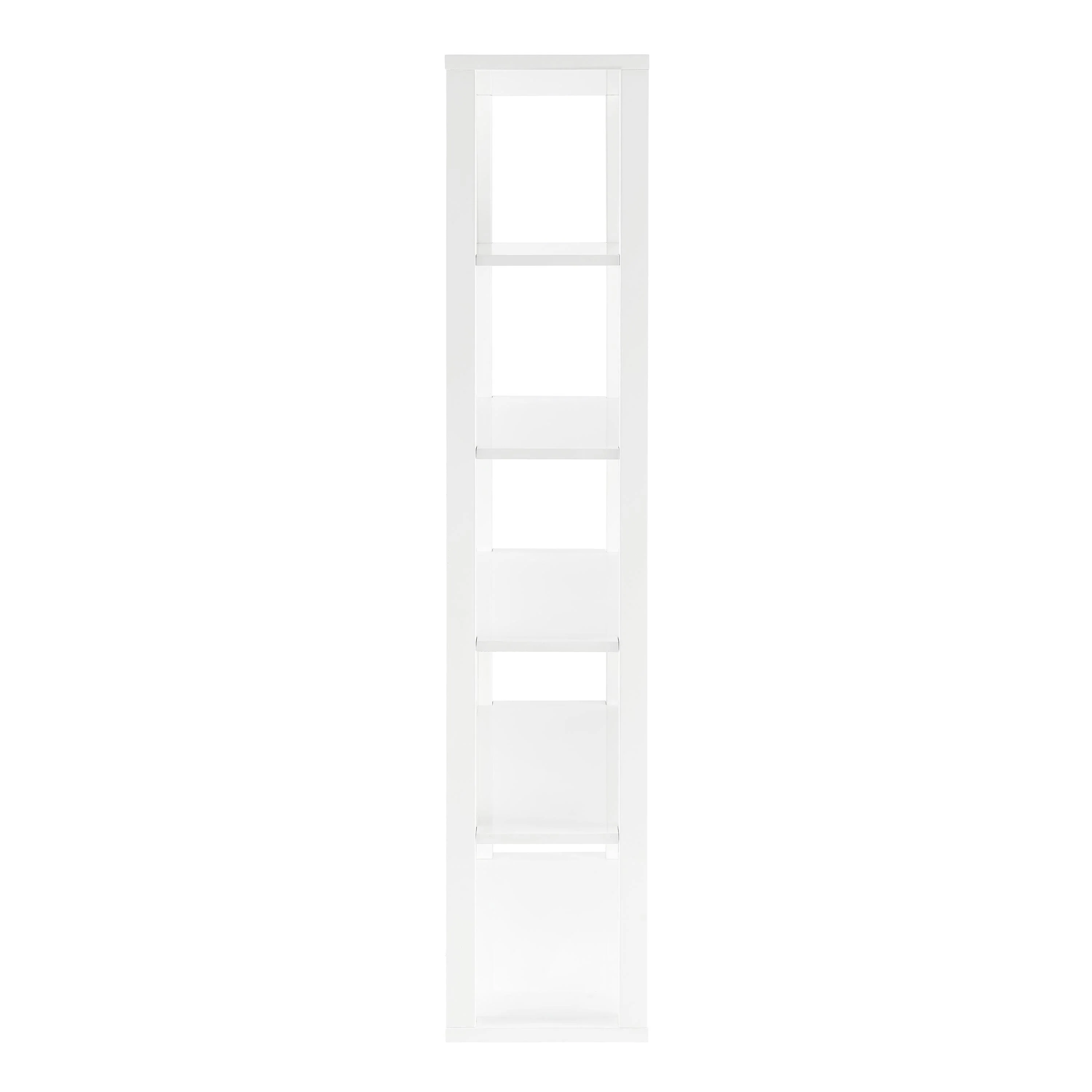 Tresero Shelving Unit in High Gloss White - Frankwebs