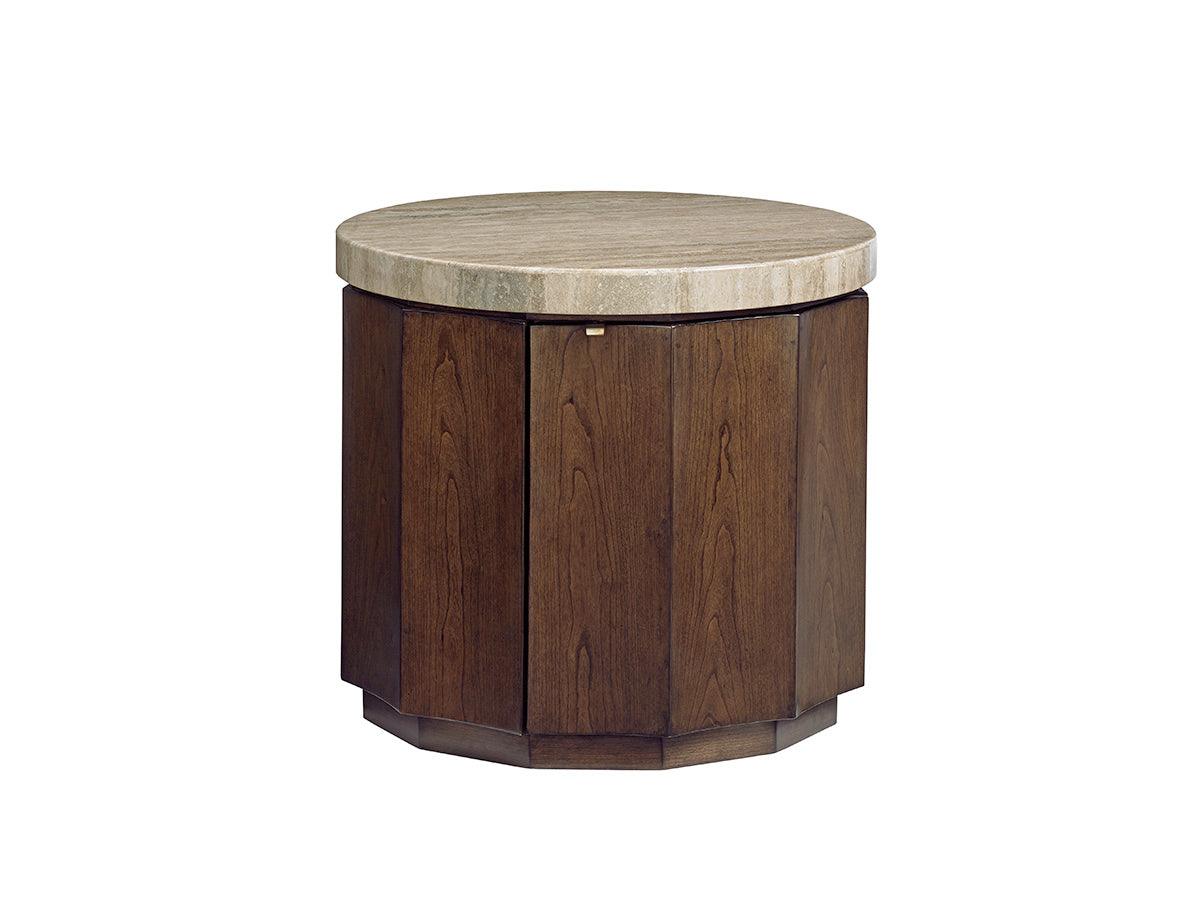 Laurel Canyon Glendora Drum Table - Frankwebs