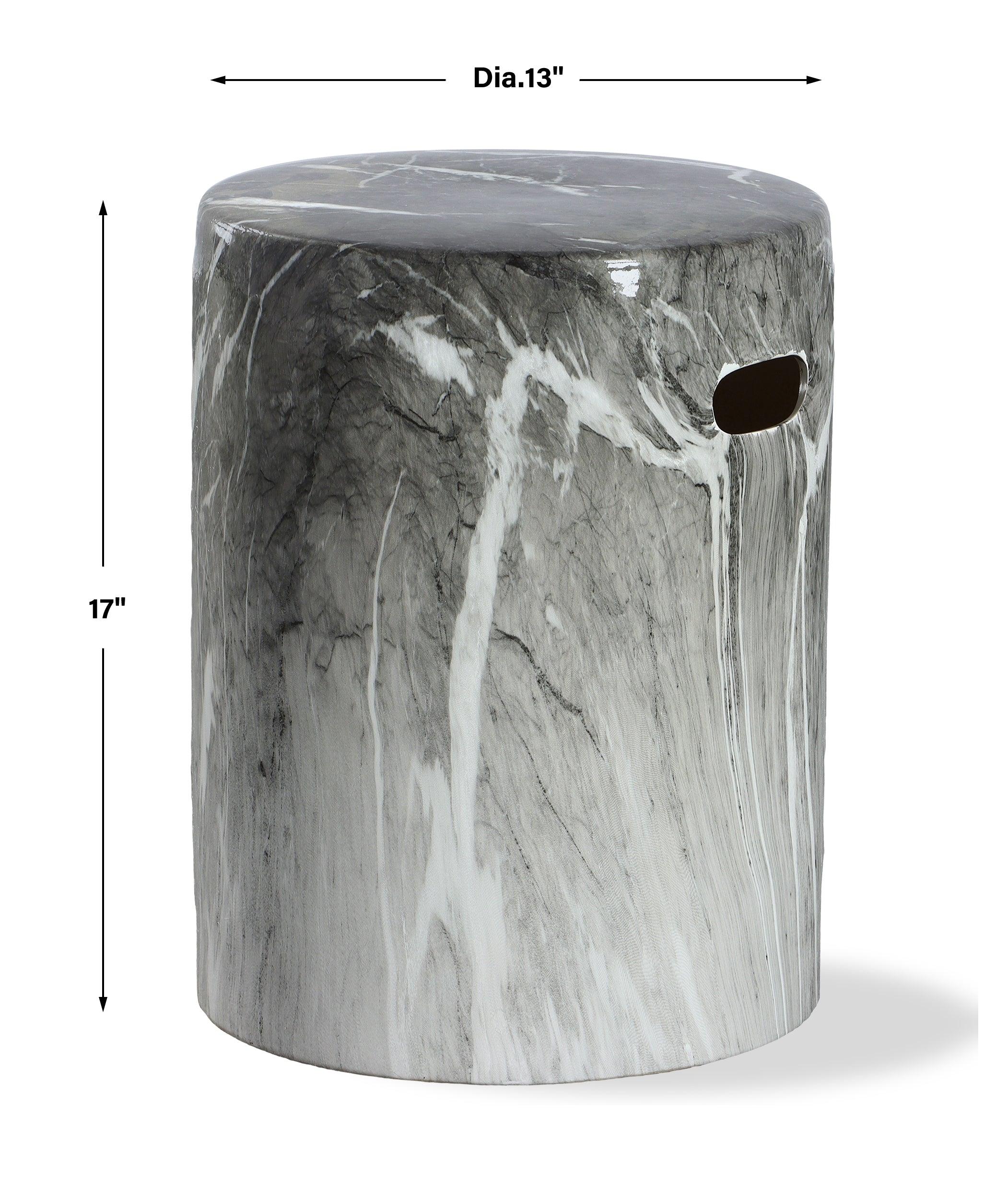 Marvel Marbled Garden Stool - Frankwebs