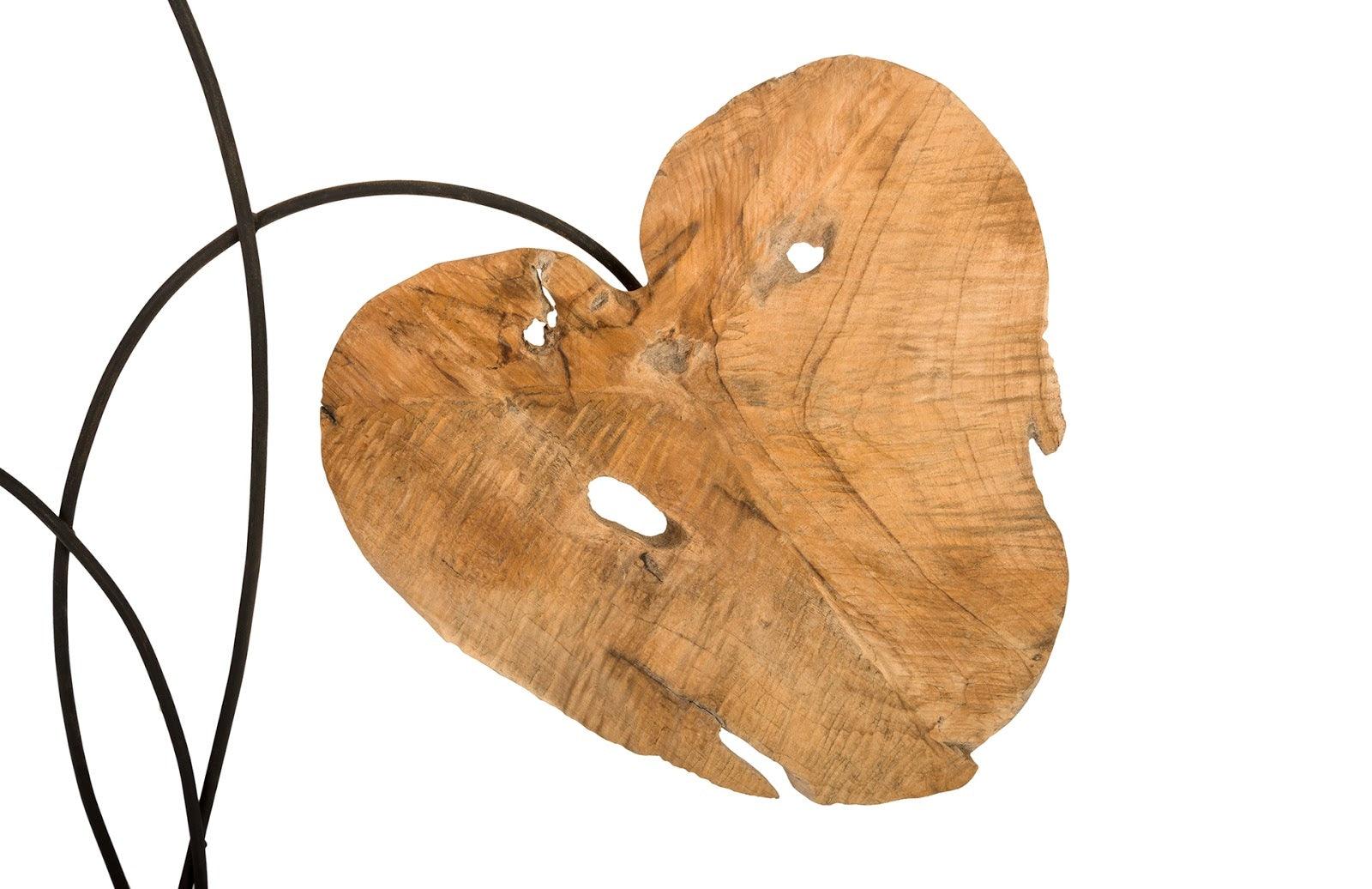 Carved Leaf Sculpture - Frankwebs