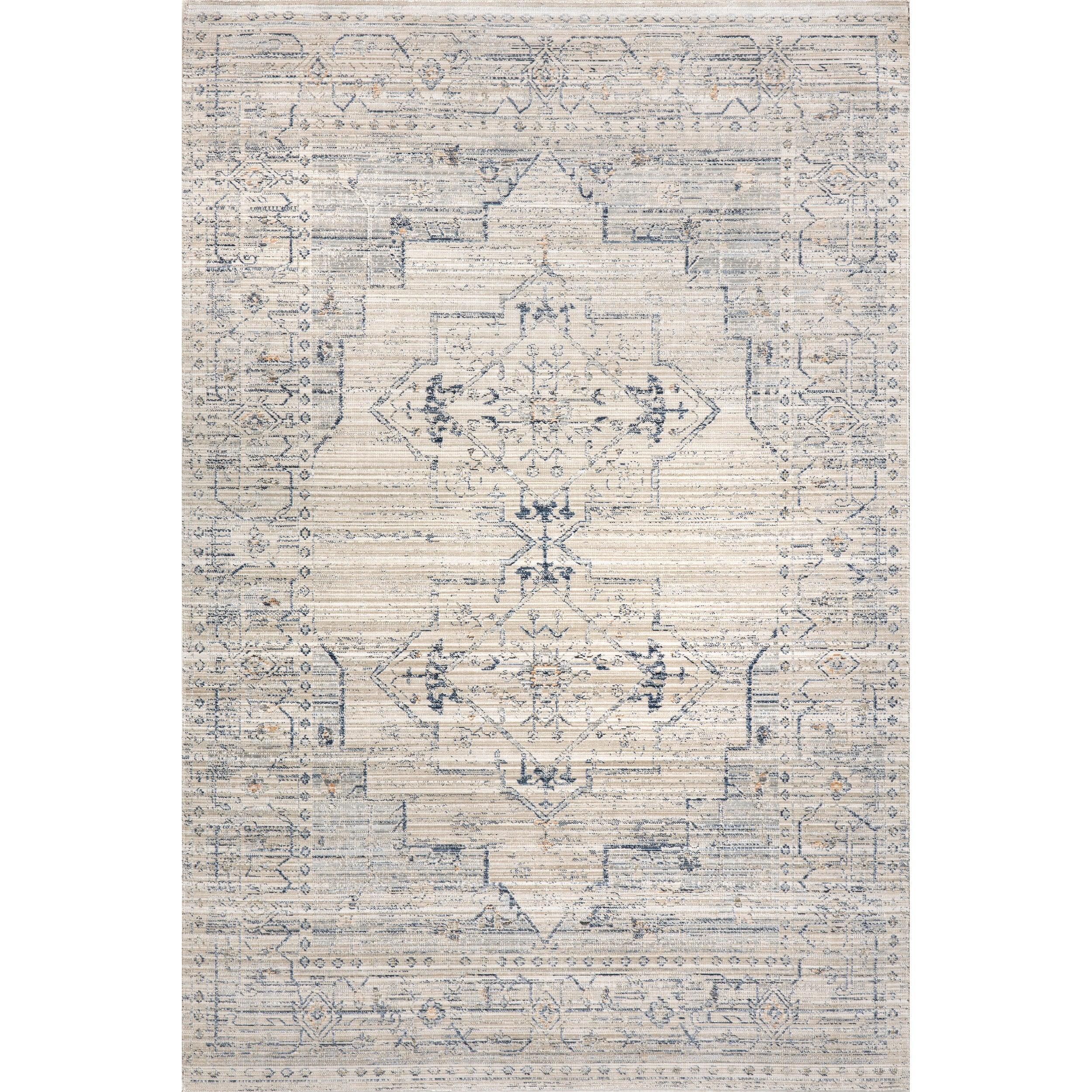 Lolita Faded Machine Washable Indoor/Outdoor Area Rug - Frankwebs