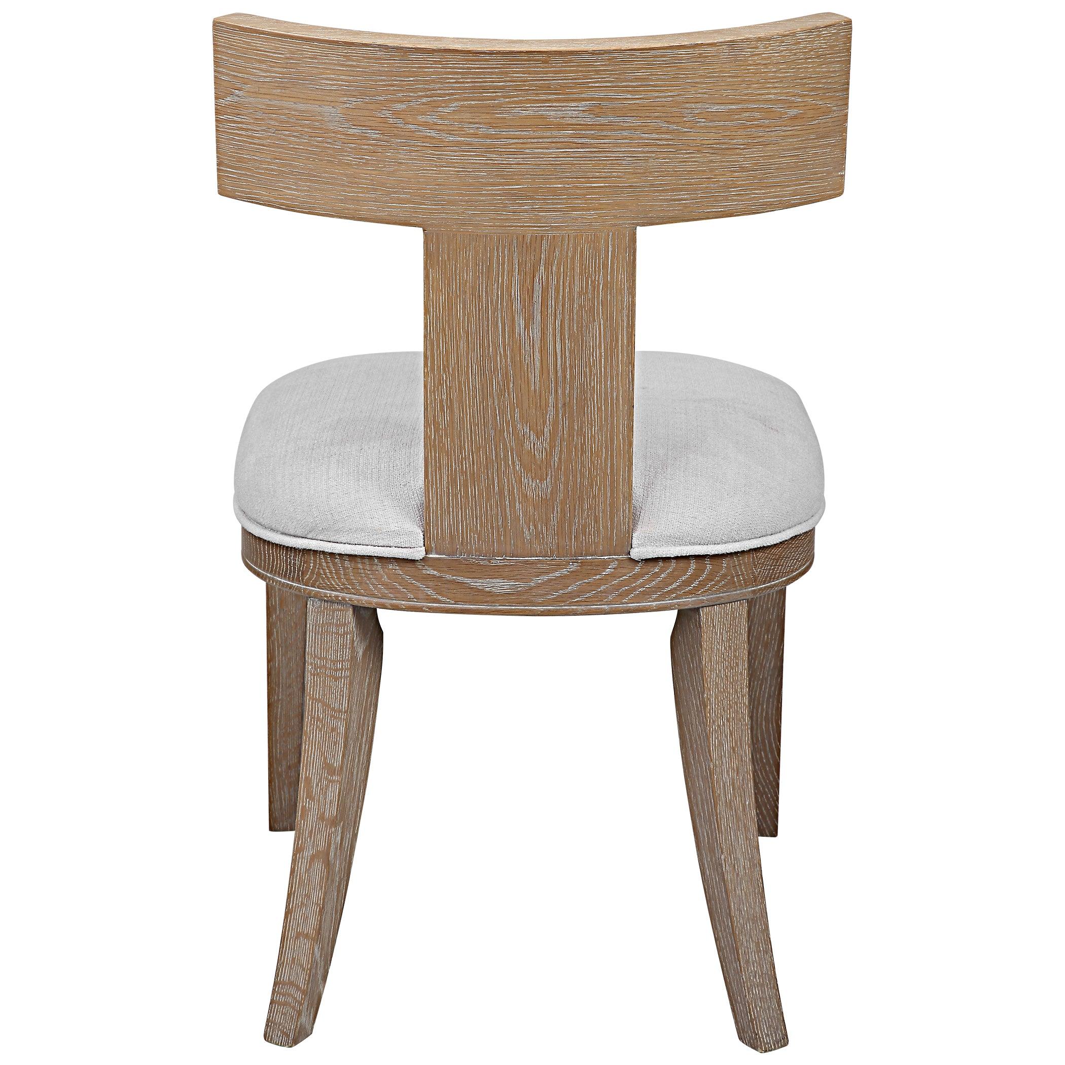 Idris Armless Chair Natural - Frankwebs