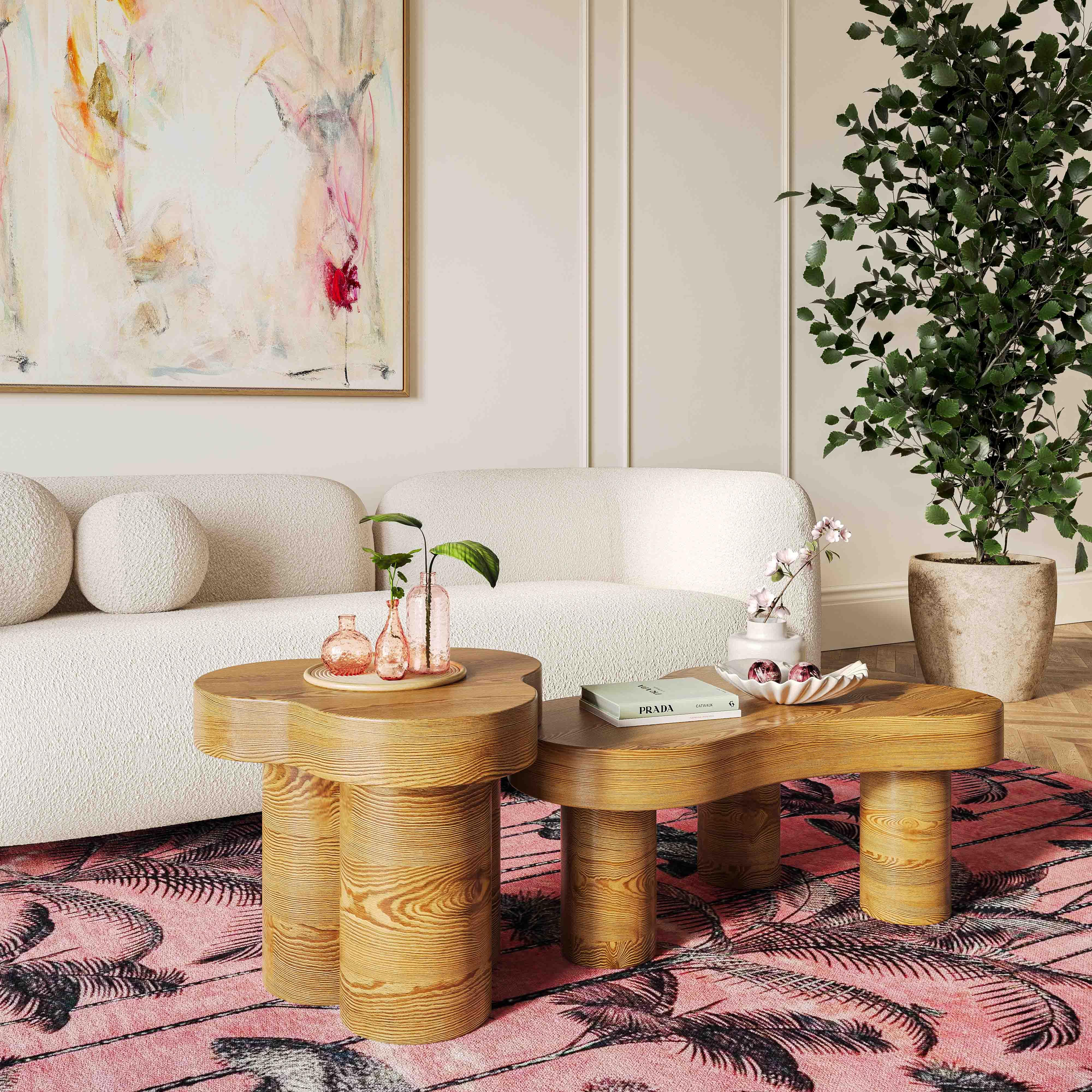 Dora Natural Oak Coffee Table - Frankwebs