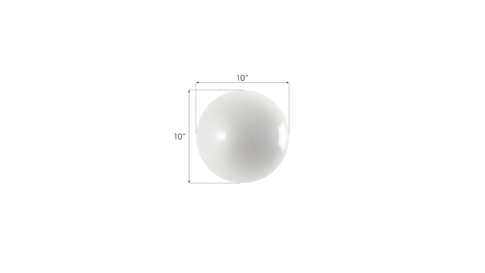 Ball on the Wall, Extra Small, Pearl White - Frankwebs