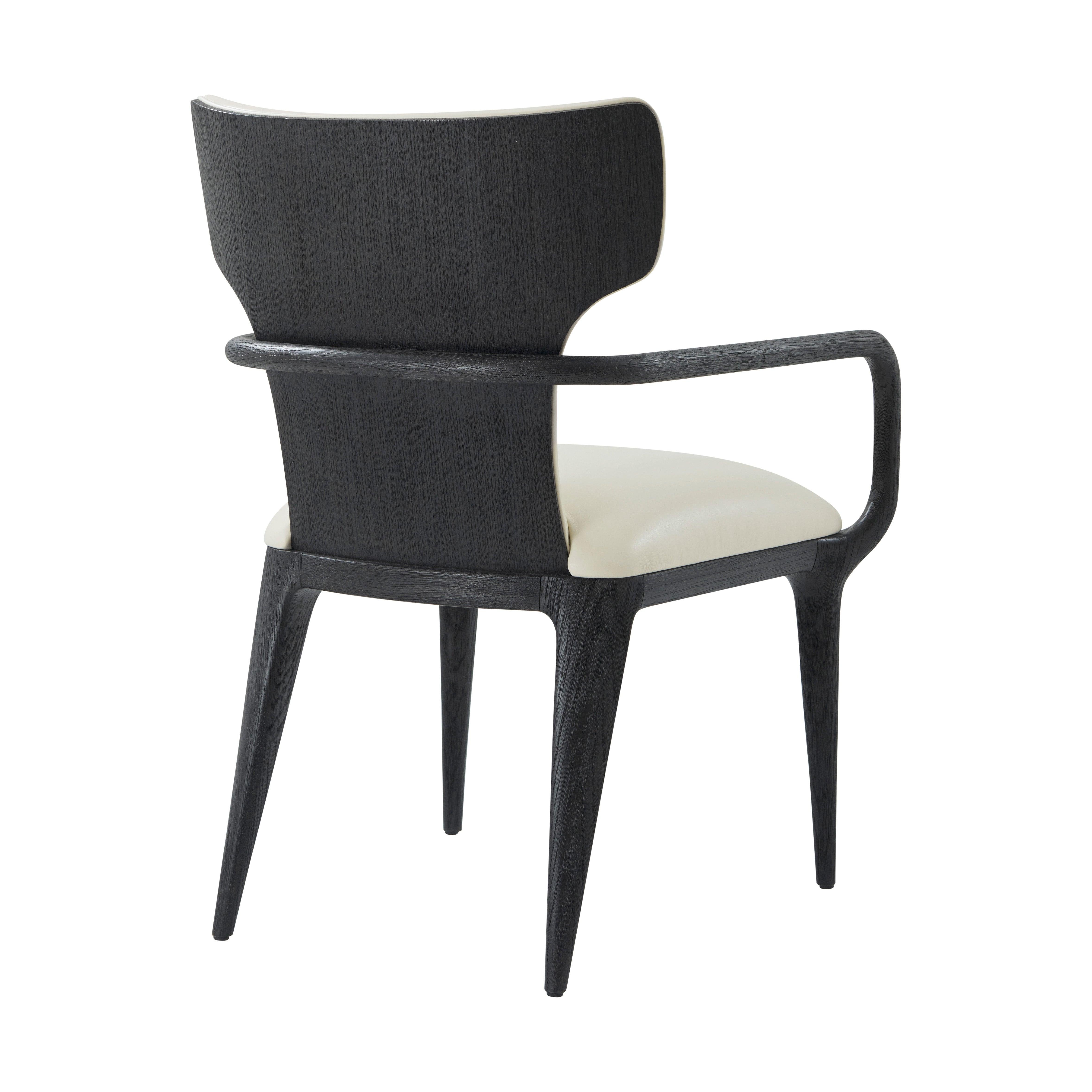 Repose Upholstered Dining Arm Chair II - Set Of 2 - Frankwebs