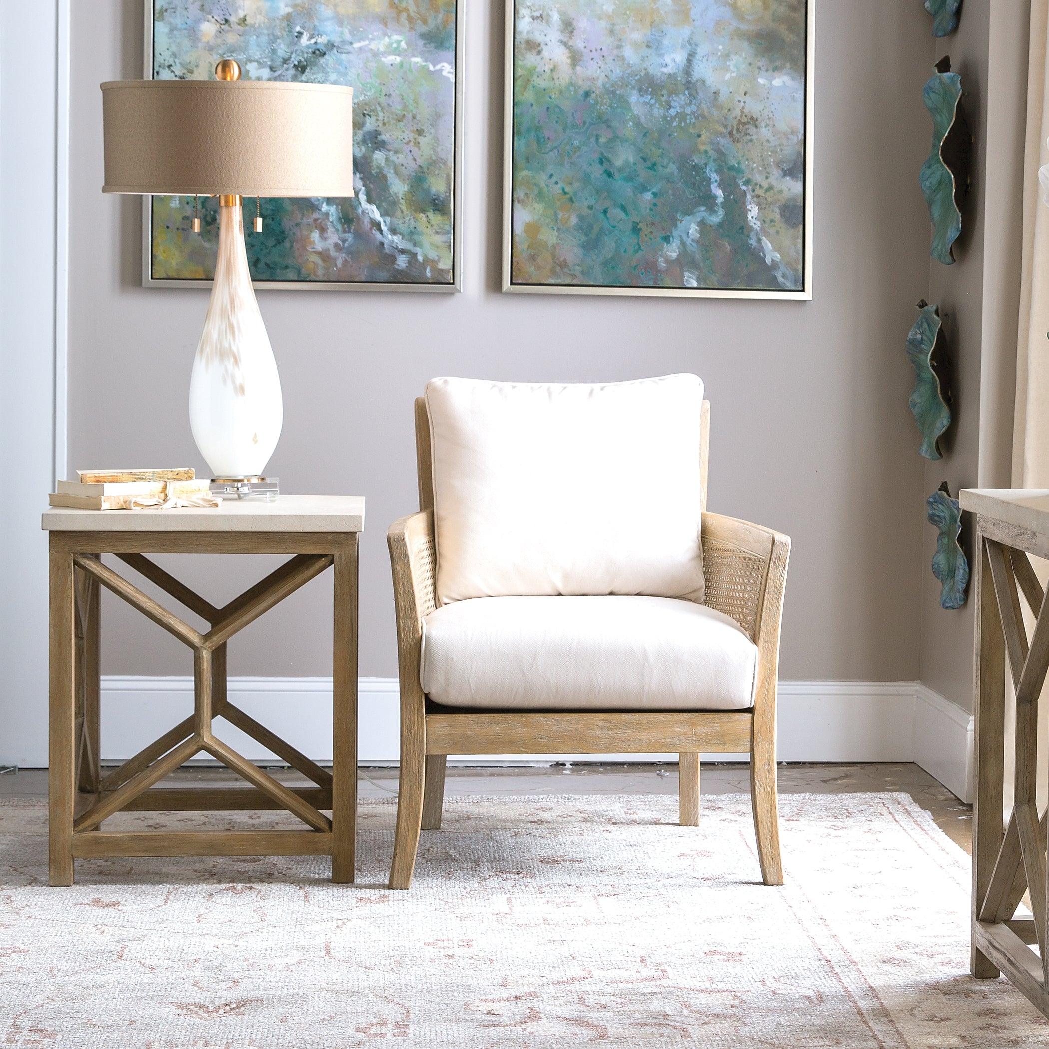 Catali Stone End Table - Frankwebs