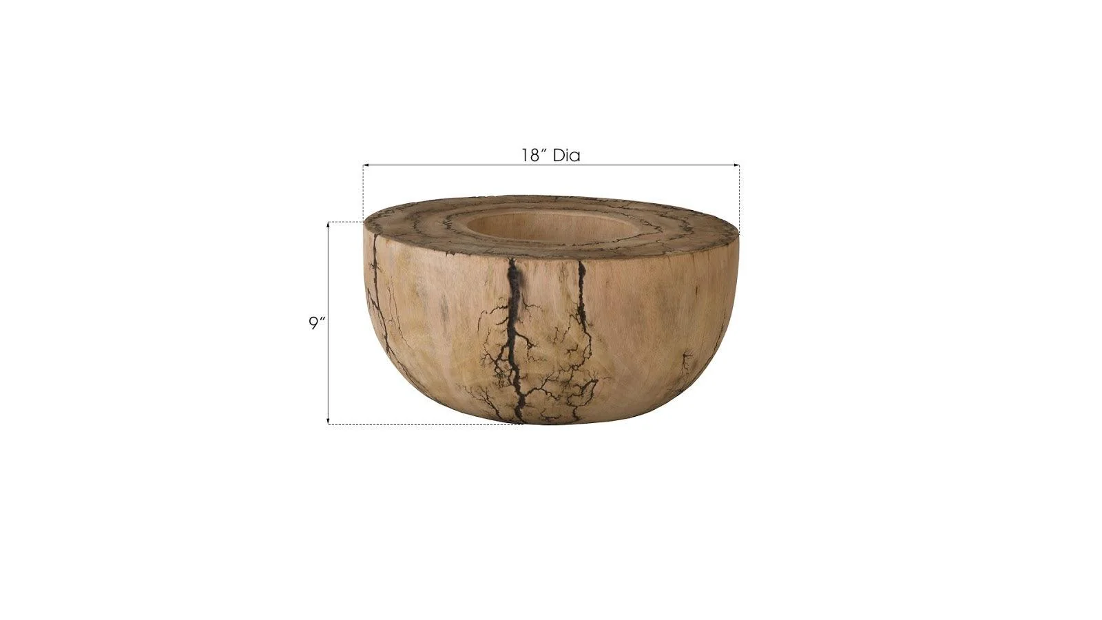 Lightning Bowl, Mango Wood - Frankwebs