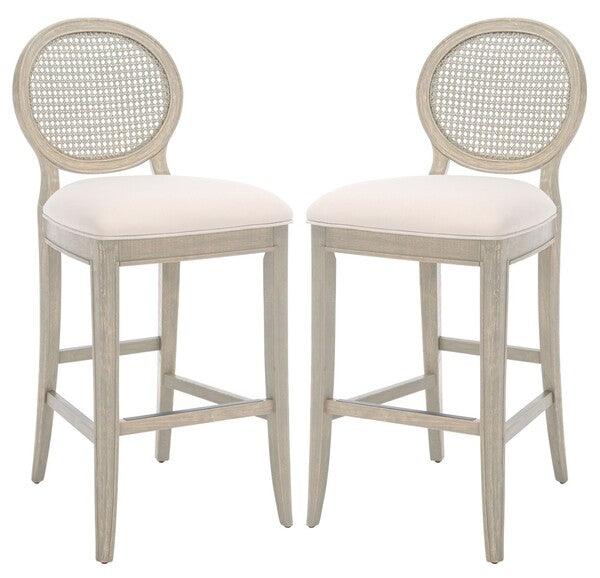 KARLEE RATTAN BACK BARSTOOL - Frankwebs