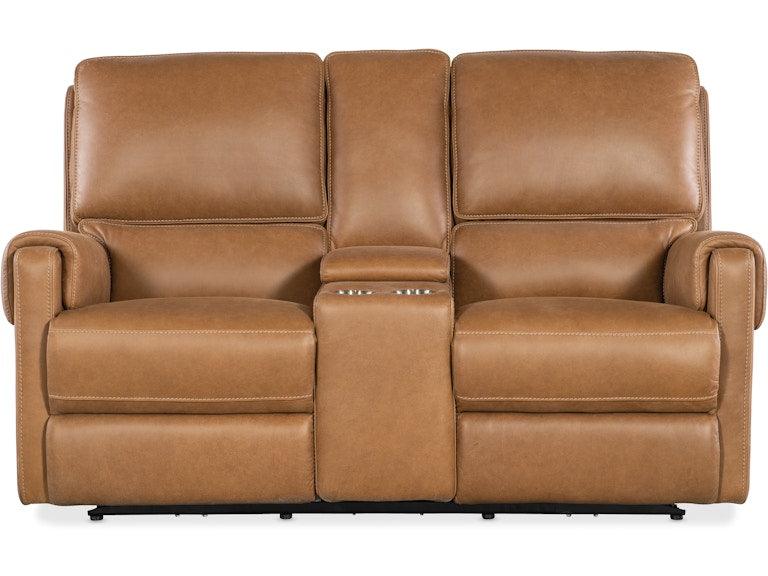 Somers Power Console Loveseat w/Power Headrest - Frankwebs