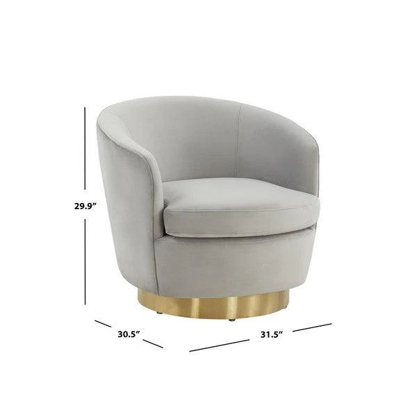 ANNALEE SWIVEL ACCENT CHAIR - Frankwebs