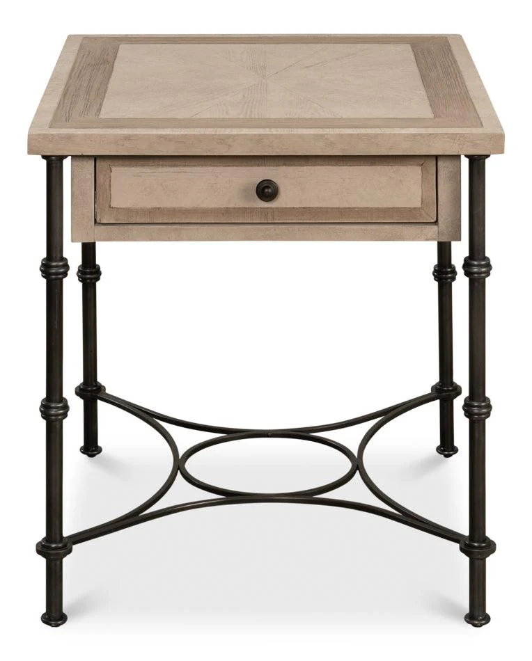 Chisholm Equestrian Side Table Barn Grey - Frankwebs