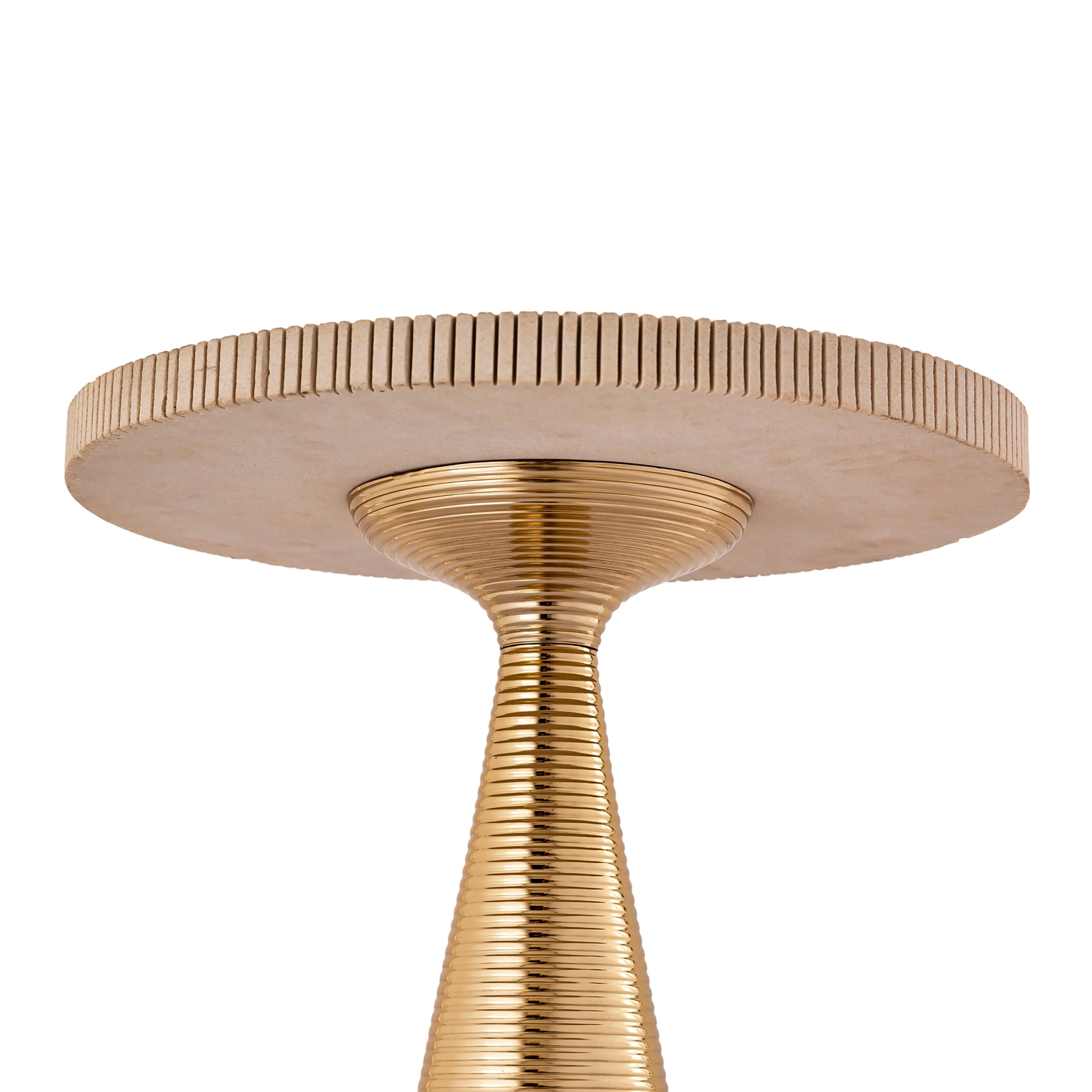 Celeste Ribbed Side Table - Frankwebs