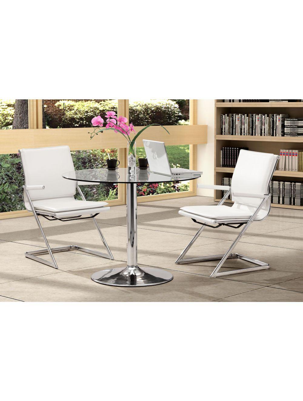 Lider Plus Conference Chair (Set of 2) White - Frankwebs