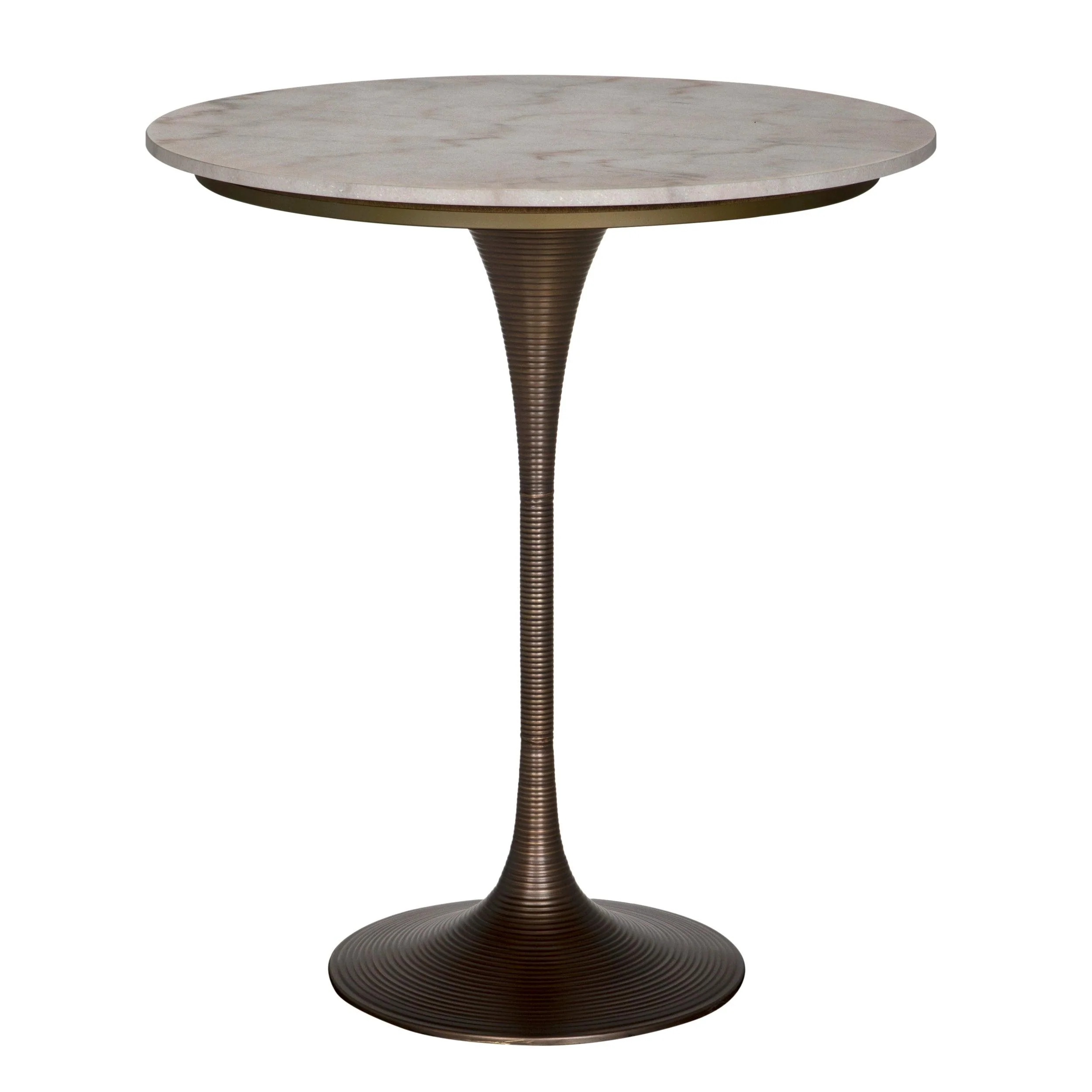 Joni Bar Table, Aged Brass - Frankwebs