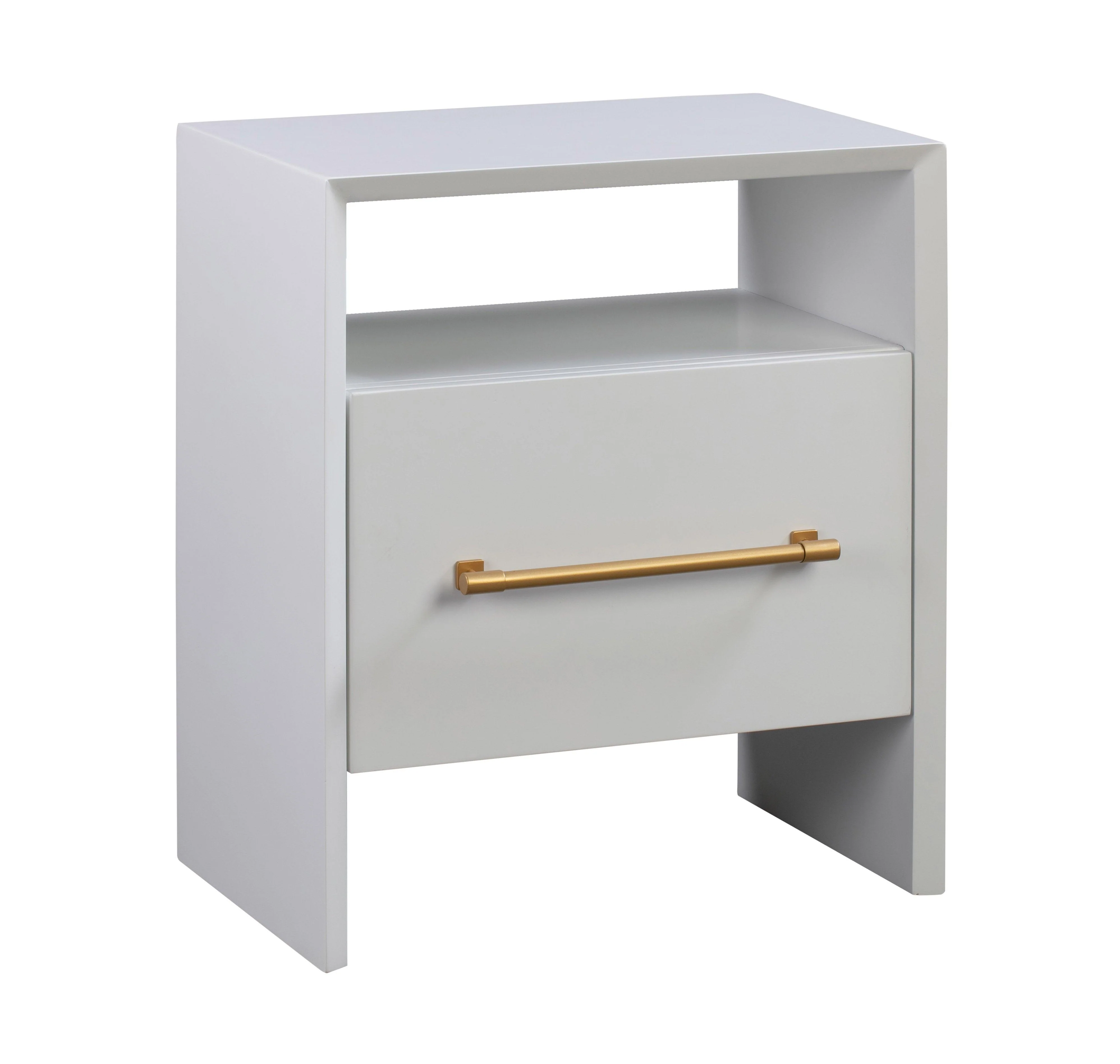 Libre White Nightstand - Frankwebs