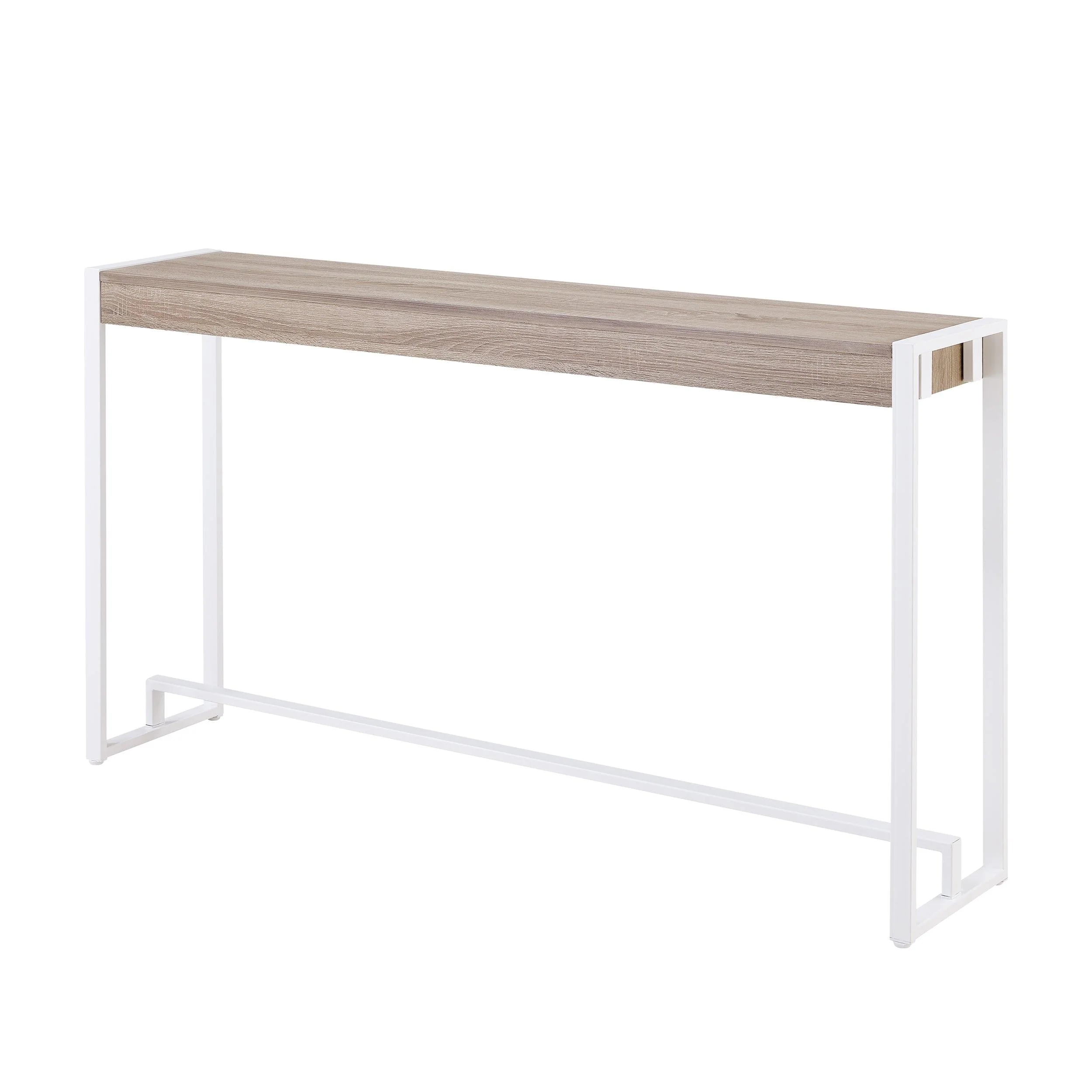 Holly & Martin Macen Console - Mocha Gray w/ White - Frankwebs