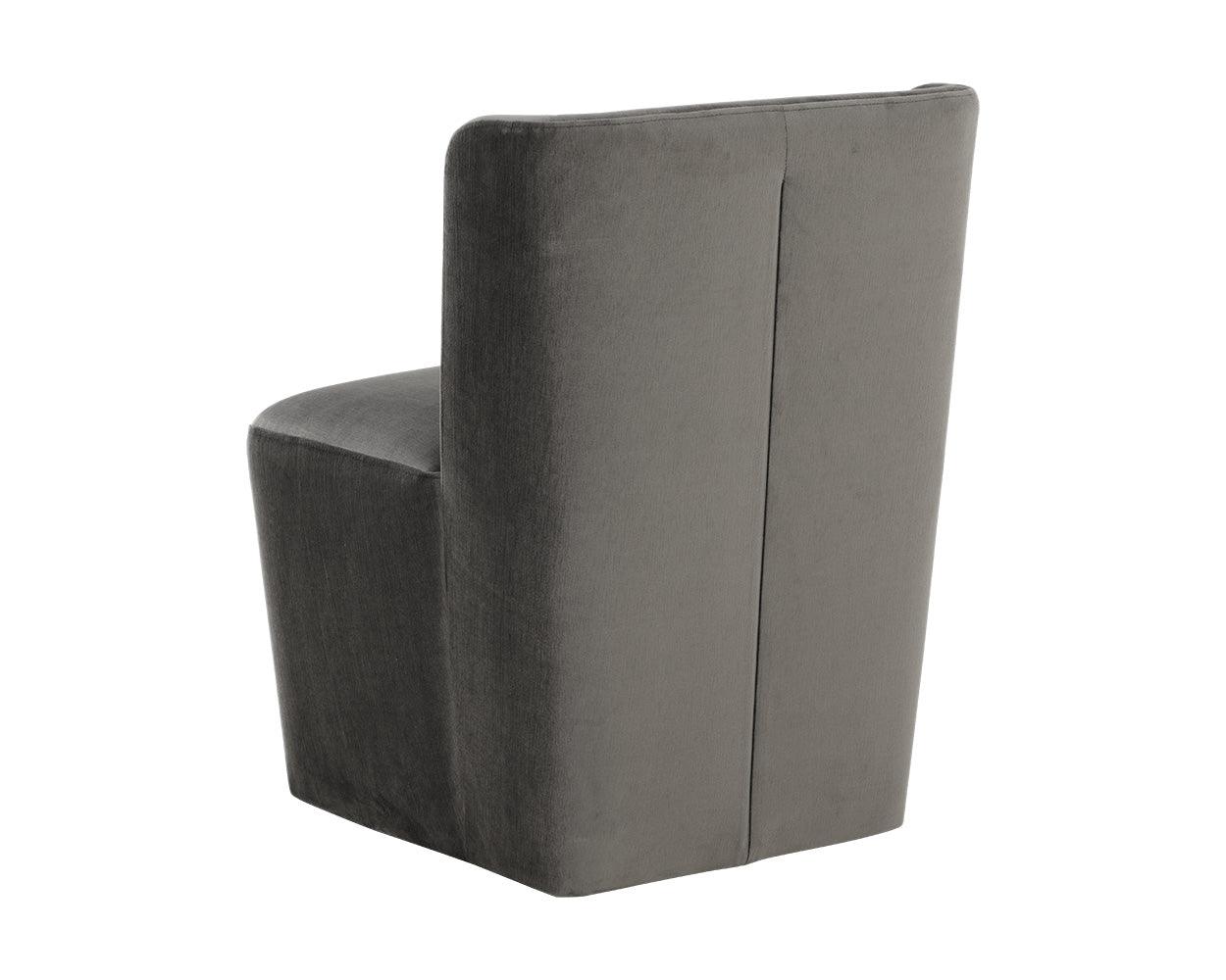 Amita Wheeled Dining Chair - Frankwebs