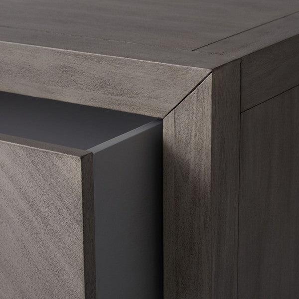 STEVE 2 DRAWER WOOD NIGHTSTAND - Frankwebs