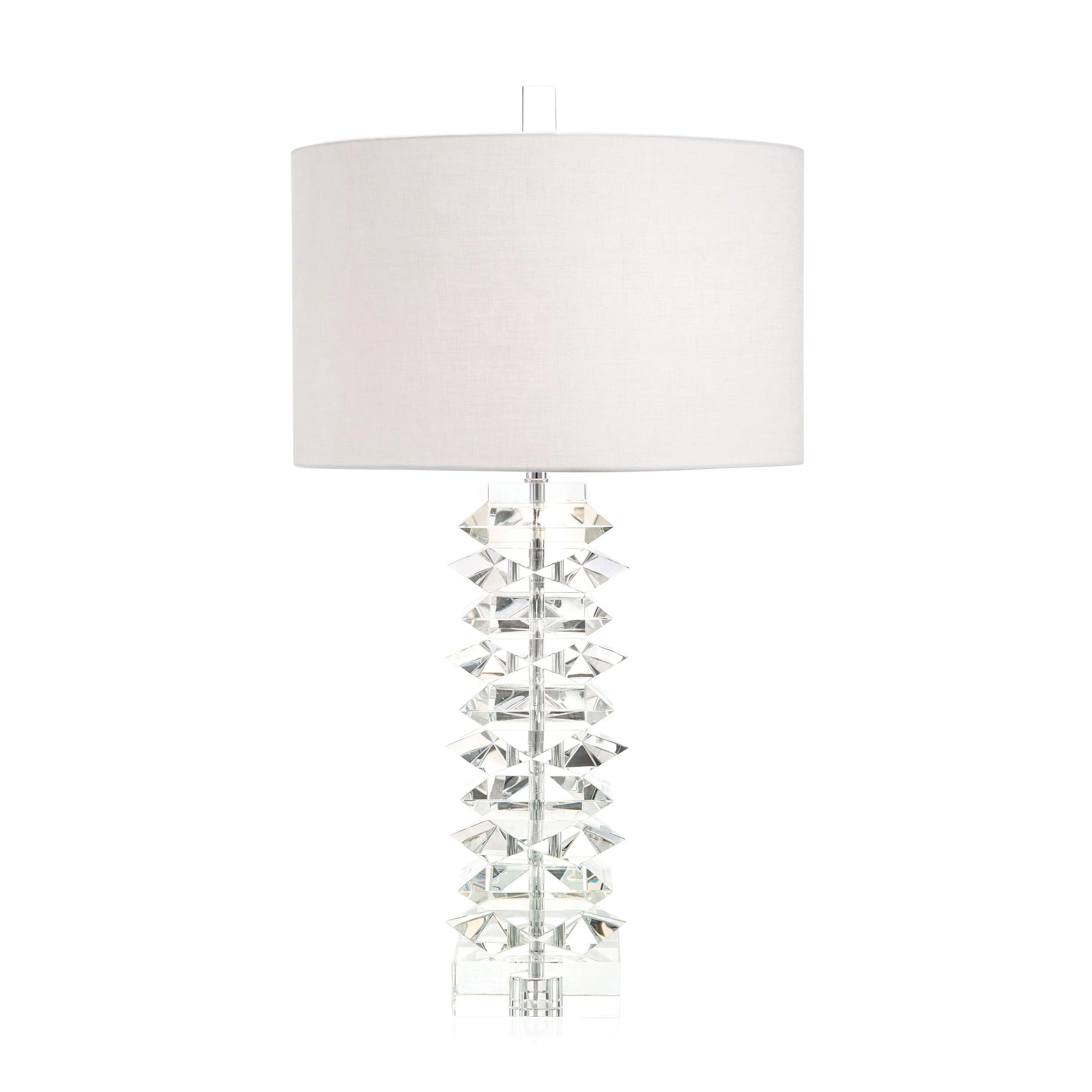 Stacked Crystal Table Lamp - Frankwebs