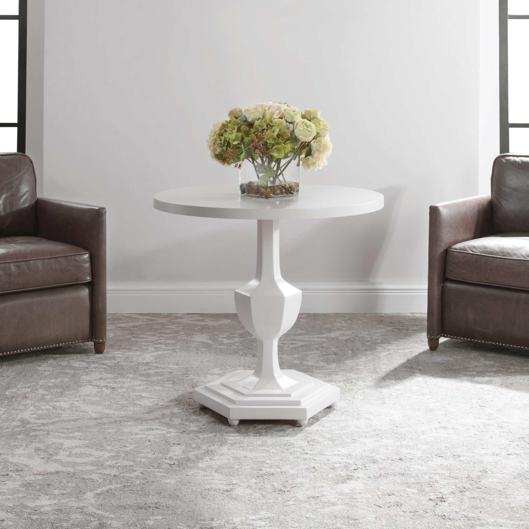 Kabarda White Foyer Table - Frankwebs