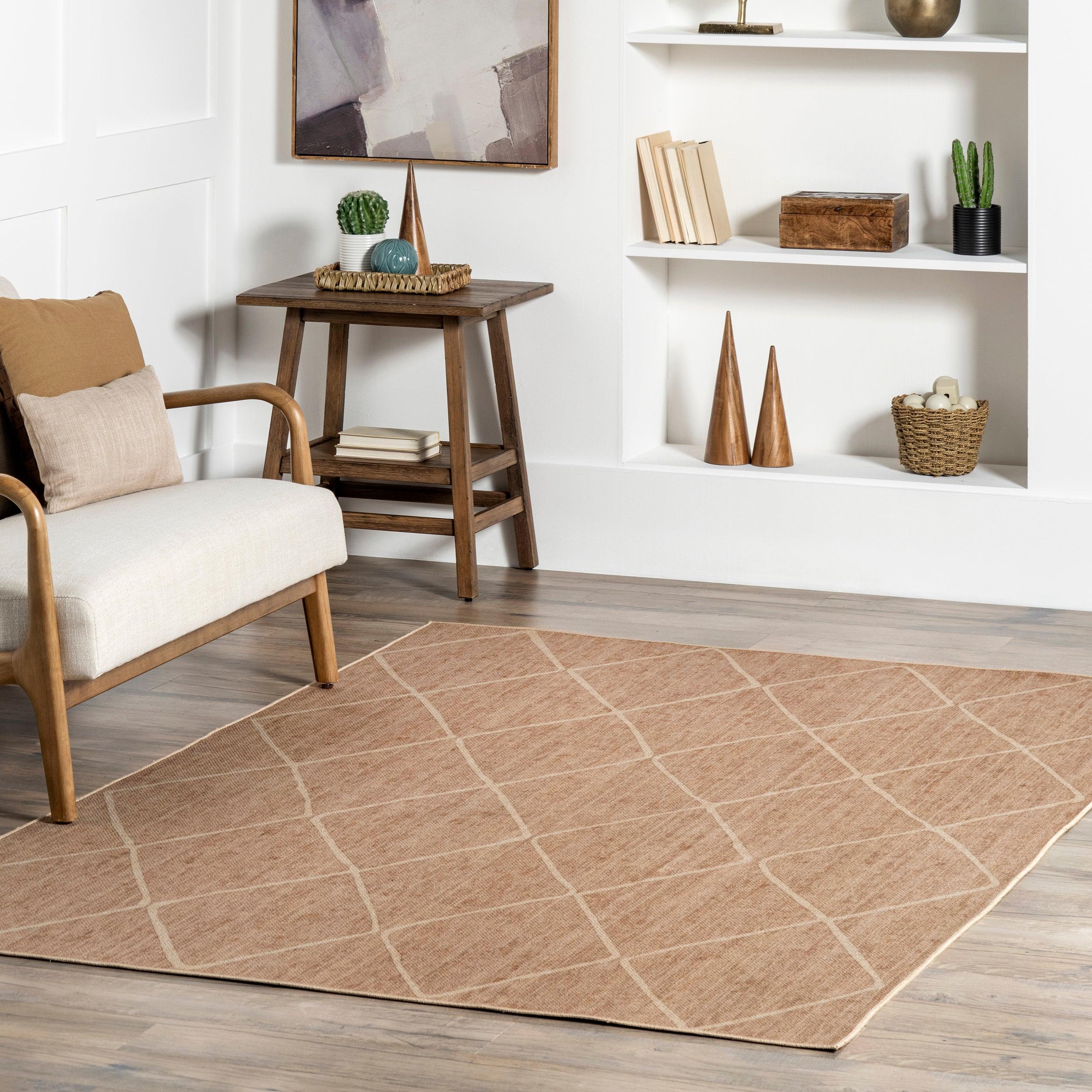 Billy Diamond Easy-Jute Machine Washable Area Rug - Frankwebs
